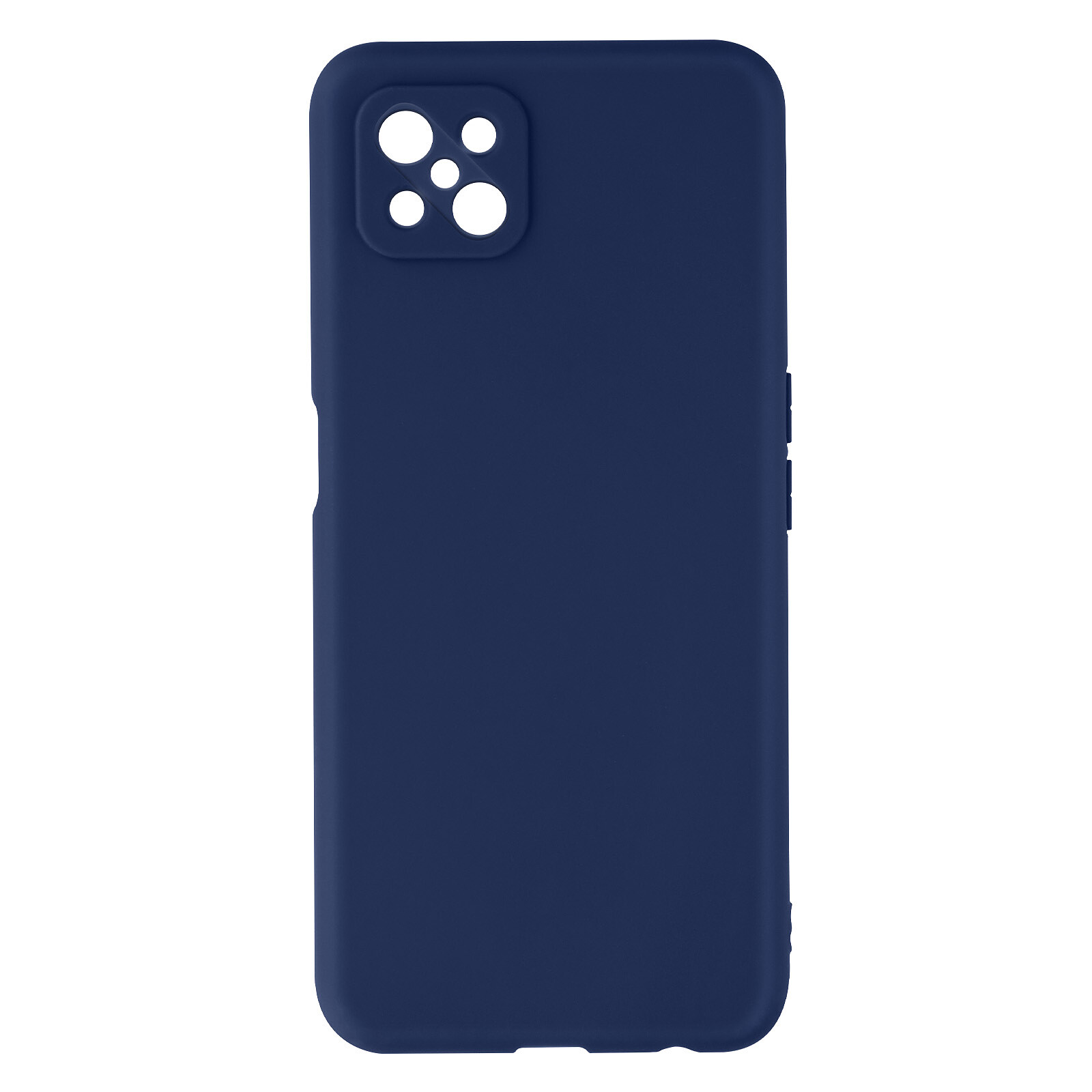 Avizar Coque pour Oppo Reno 4Z Silicone Semi-rigide Finition Soft-touch  Fine bleu nuit - Coque téléphone Avizar sur LDLC