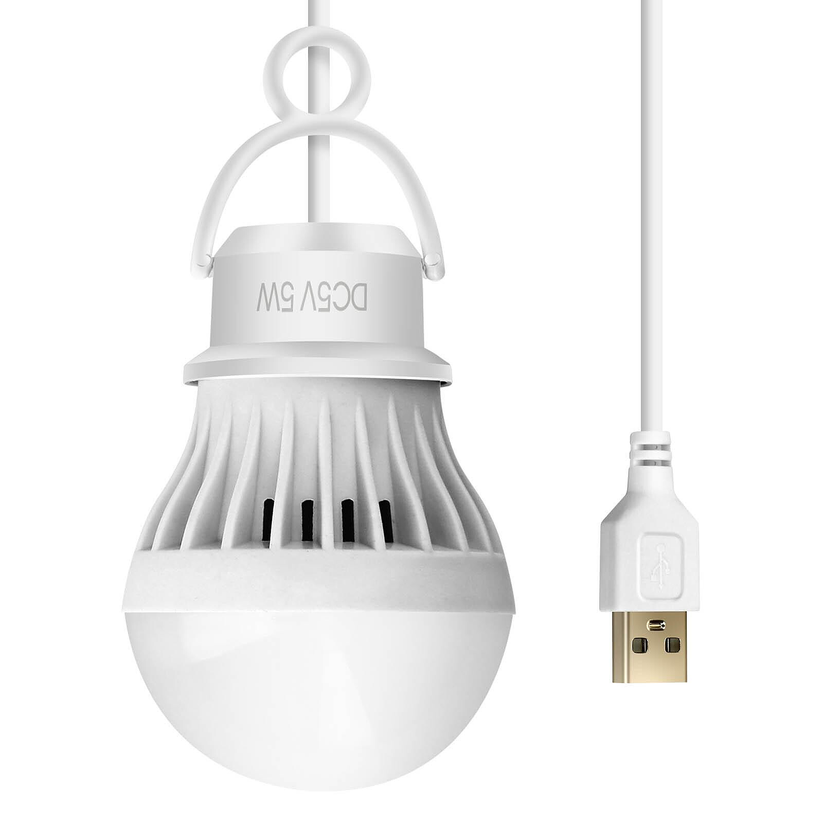 Avizar Ampoule LED USB 5W, 350 lumen avec Longueur 1m - Ampoule connectée -  LDLC