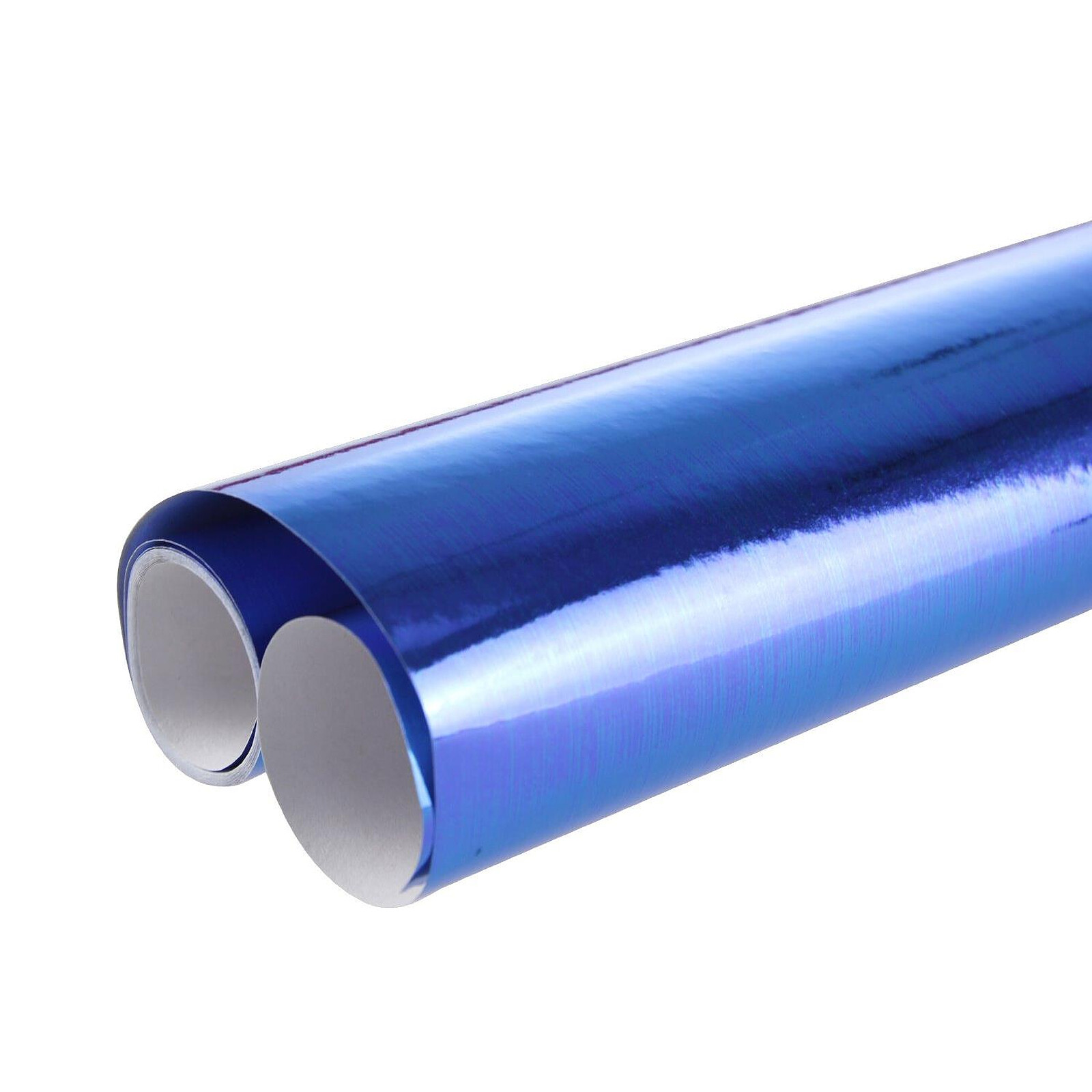 CLAIREFONTAINE Rouleau de papier cadeau métallisé 2x0,7m bleu France -  Papier spécifique - LDLC