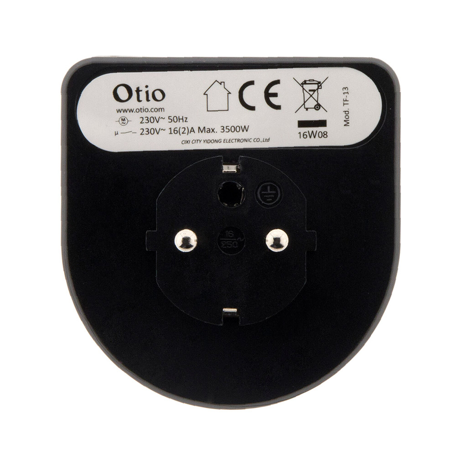 Otio - Programmateur mini journalier mécanique avec interrupteur à