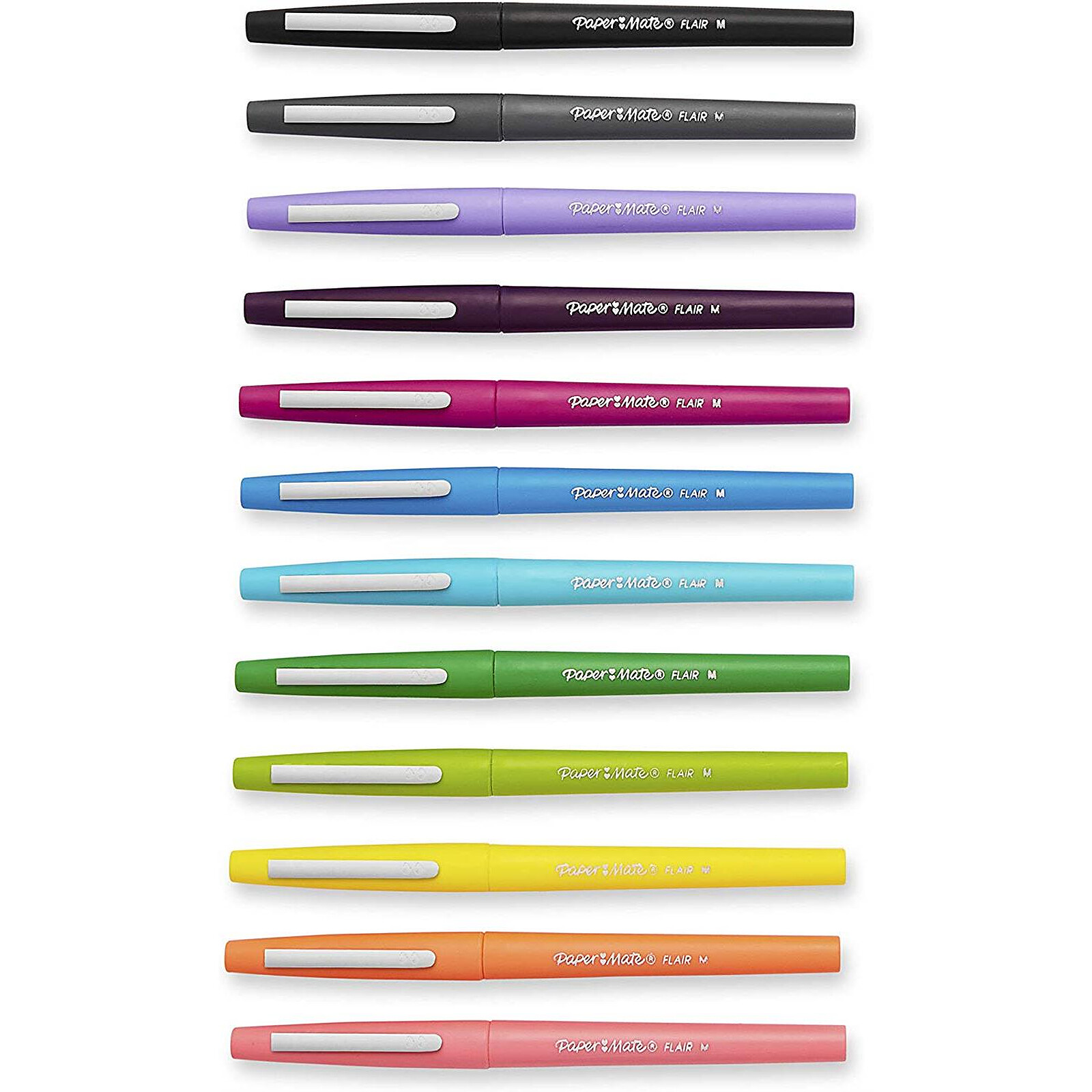 Etui 6 stylos feutres d'écriture Paper Mate Flair - Stylos feutre