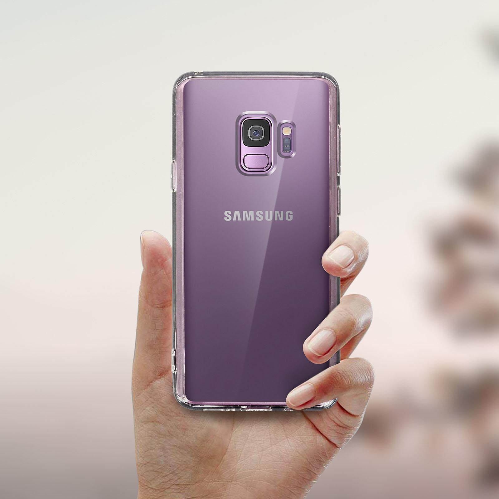 اطفال خدج MOCCA Coque Samsung pour Galaxy S9 Antichocs Design Transparent ...