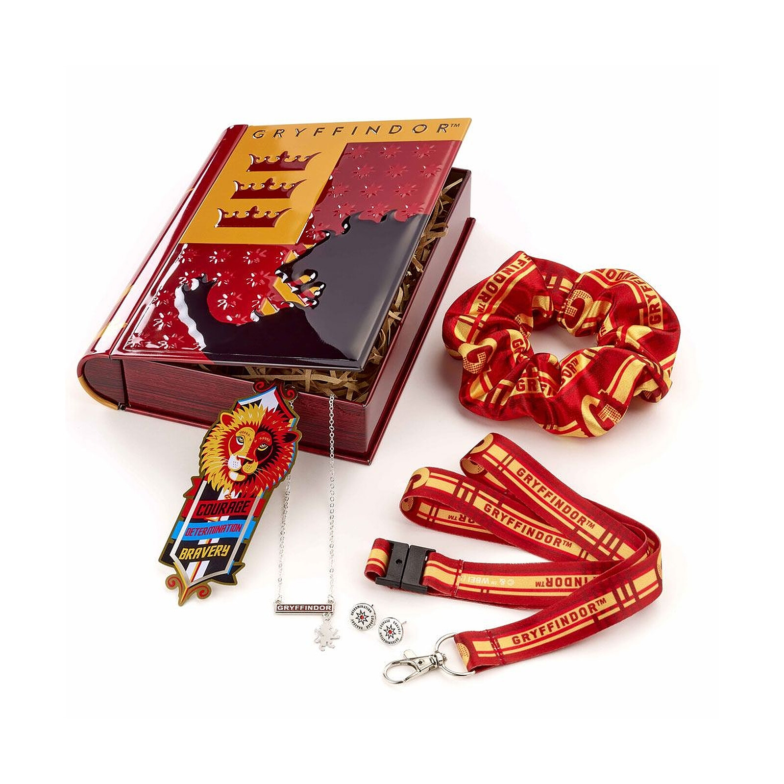 Harry Potter - Boîte bijoux & accessoires Gryffindor House - Bijoux - LDLC