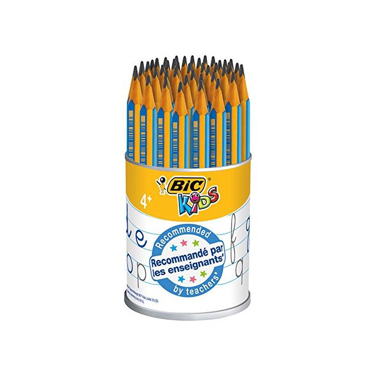 BIC Pot de 46 Crayons Graphite KIDS BEGINNER EVOLUTION mine HB Ø 4mm -  Crayon & porte-mine - LDLC