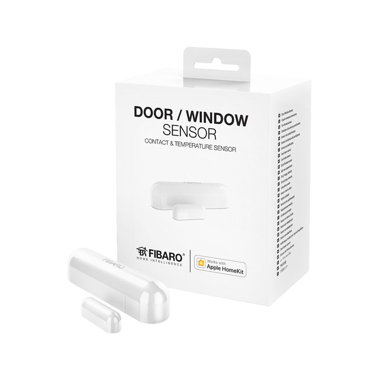 Fibaro - Détecteur d'ouverture sans fil Bluetooth compatible Apple HomeKit  - Door Sensor Blanc - Fibaro - Détecteur d'ouverture - LDLC