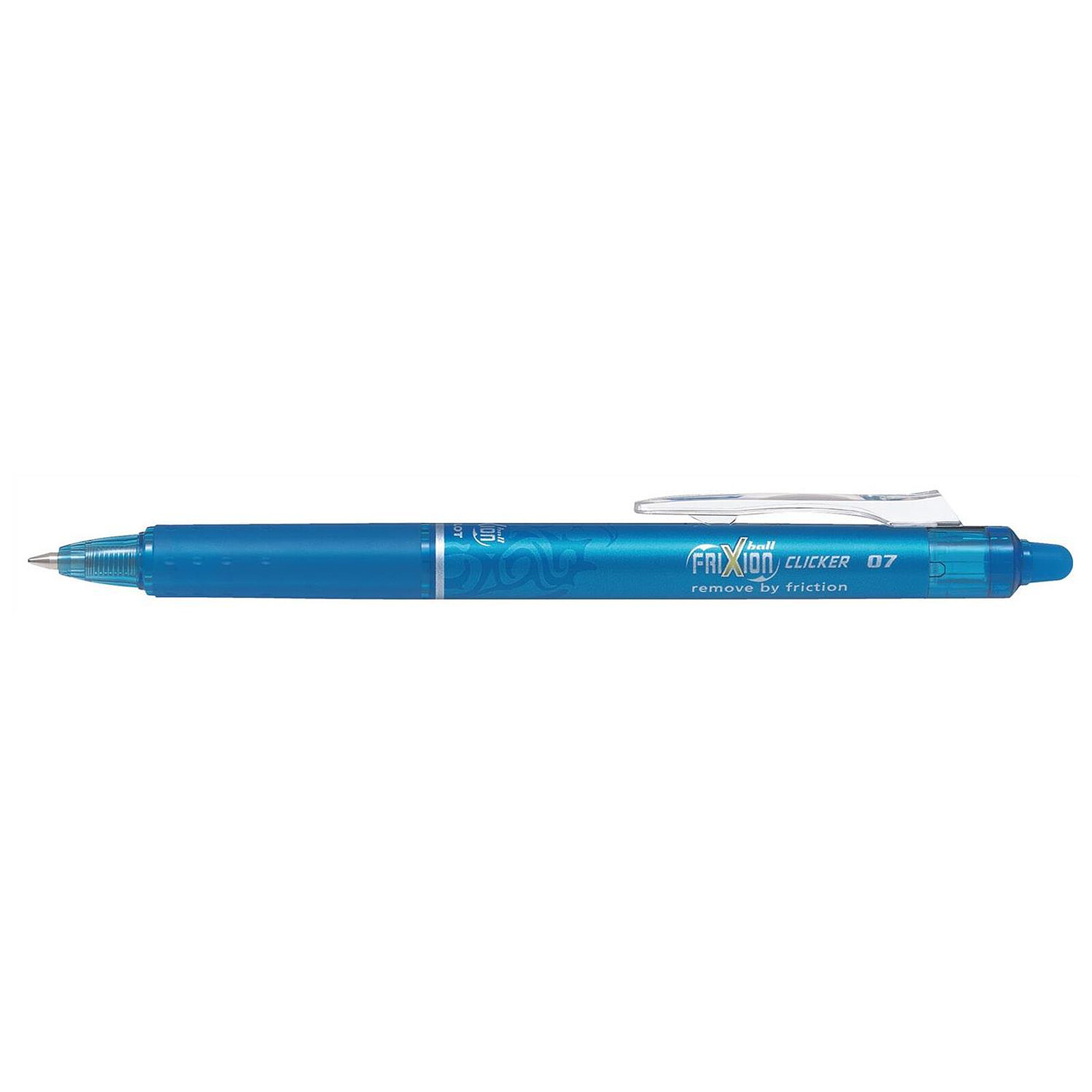 PILOT Stylo roller rétractable Frixion Ball Clicker Pointe Moyenne 0,7  Turquoise x 12 - Stylo & feutre - LDLC