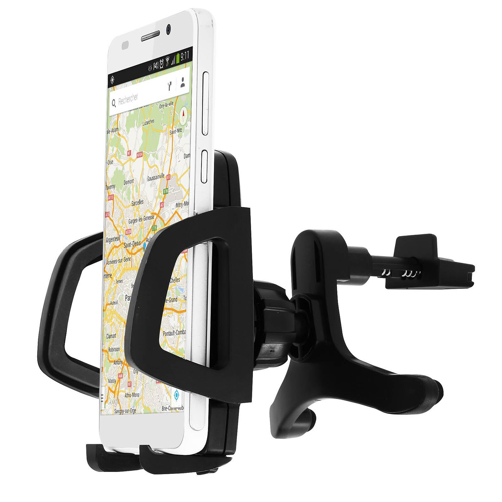 Avizar Support Voiture Smartphone Pare-Brise Bras flexible Orientable 360°  - Noir - Support voiture - LDLC