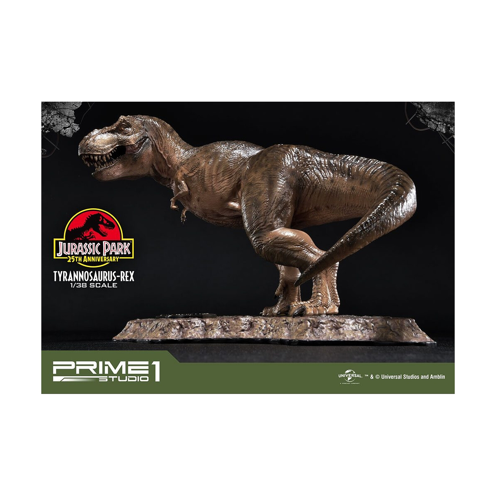 Jurassic Park - Statuette Prime Collectibles 1/38 Tyrannosaurus