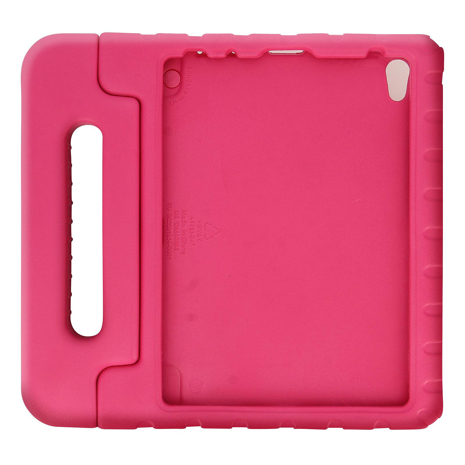 Housse de protection silicone renforcée rose pour Enfants Compatible iPad  9,7