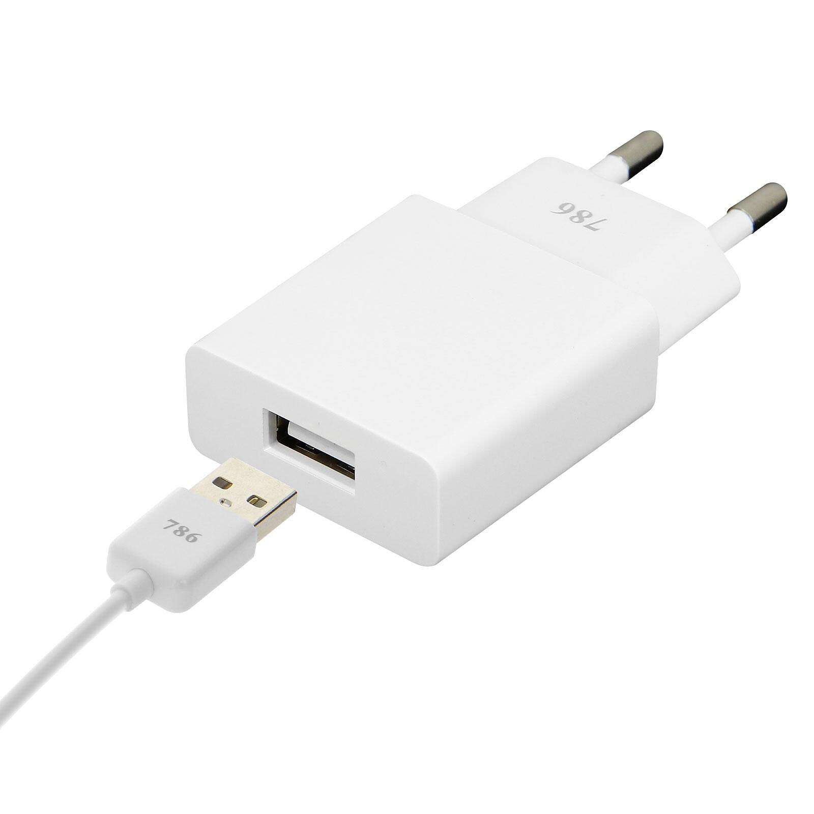 Chargeur rapide secteur SAMSUNG USB type-C - Blanc