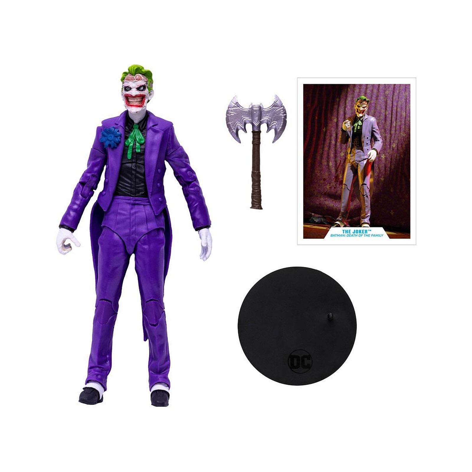 DC Multiverse - Figurine The Joker (Death Of The Family) 18 cm - Figurines  - LDLC