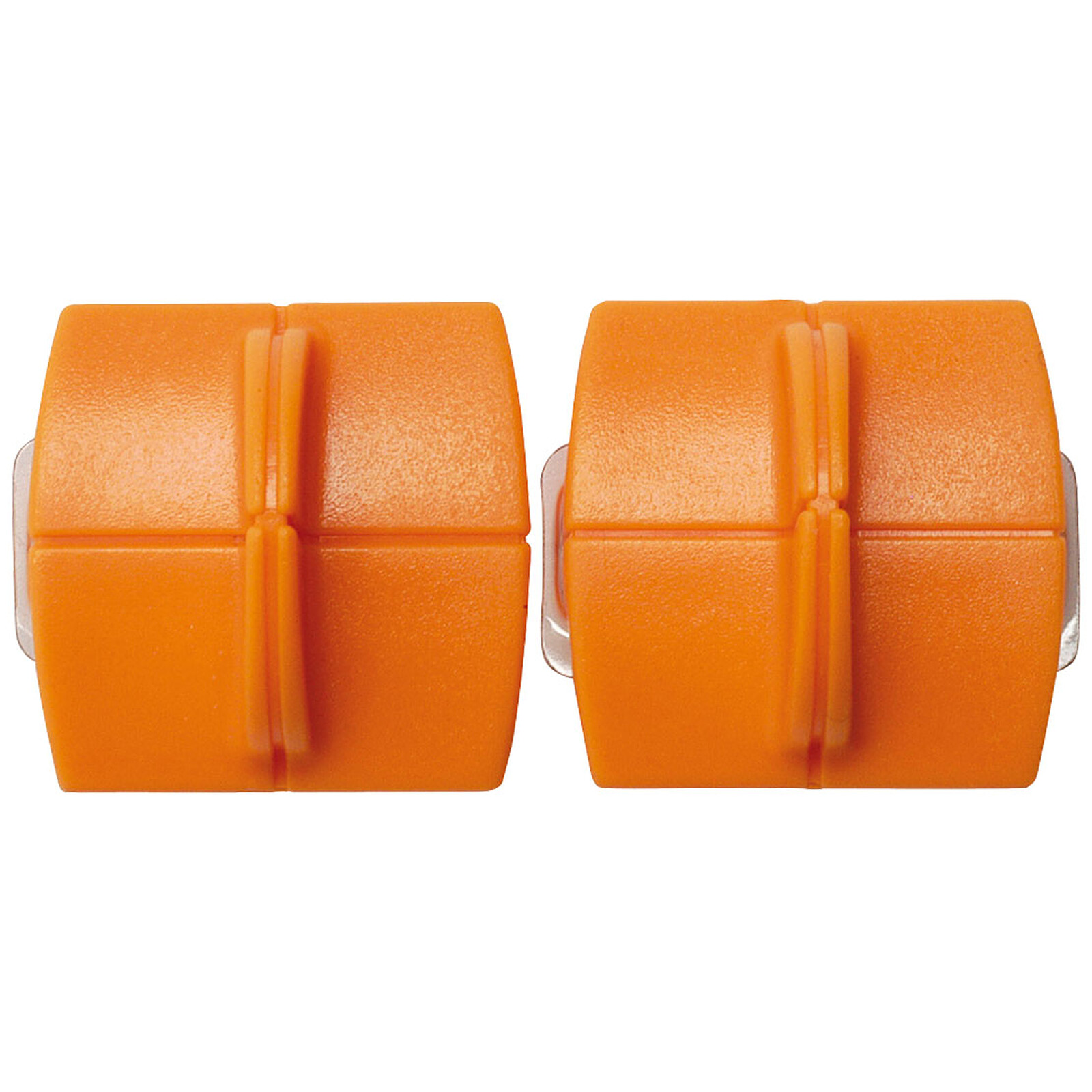 2 unités SureCut Plus Coupe droite Fiskars Lames titanium originales pour massicots Surecut Plus 1020506 Orange 