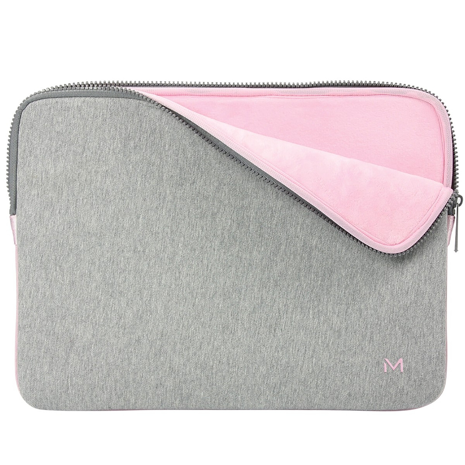 Mobilis - Sacoche pc portable à mémoire de forme 12.5 14 pouces gris rose -  Sac, sacoche, housse - LDLC