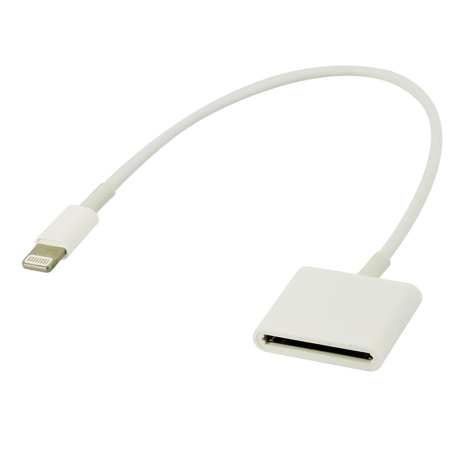 Avizar Adaptateur iPhone / iPad Lightning vers USB et Lightning Charge  Compact Blanc - Câble & Adaptateur - LDLC