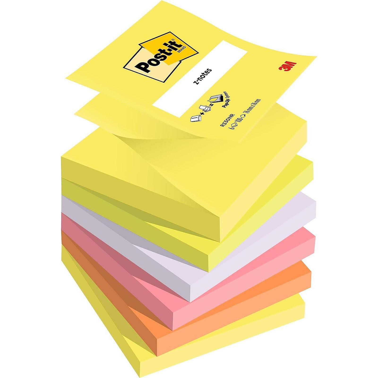 Post-it Index mini 100 marque-pages 12 x 44 mm assortis - - LDLC