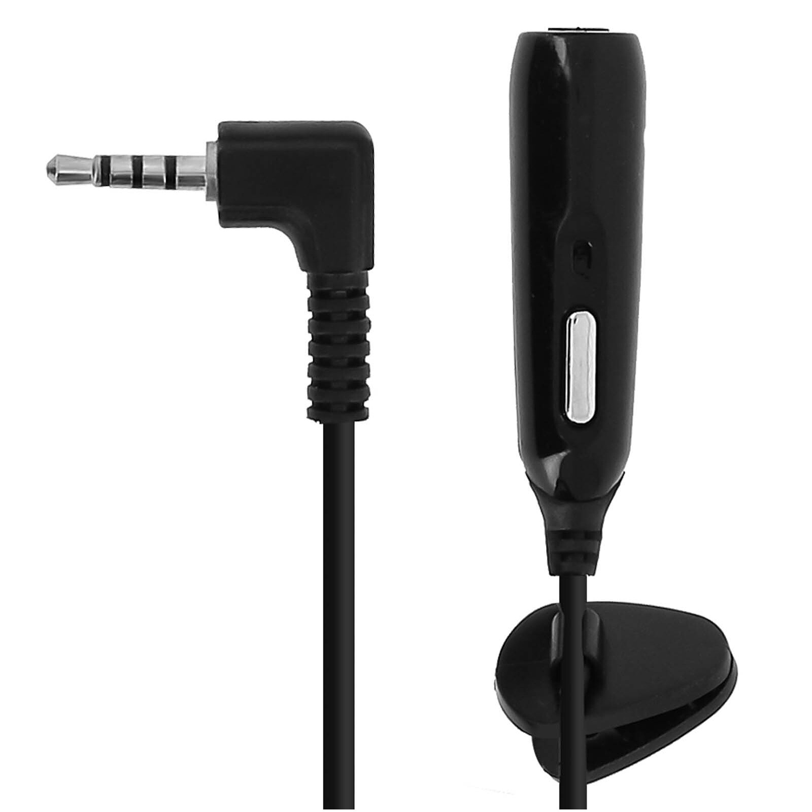 Écouteurs simples filaires avec prise jack audio 3,5 mm et microphone de  contrôle du volume – Idéal pour les conducteurs
