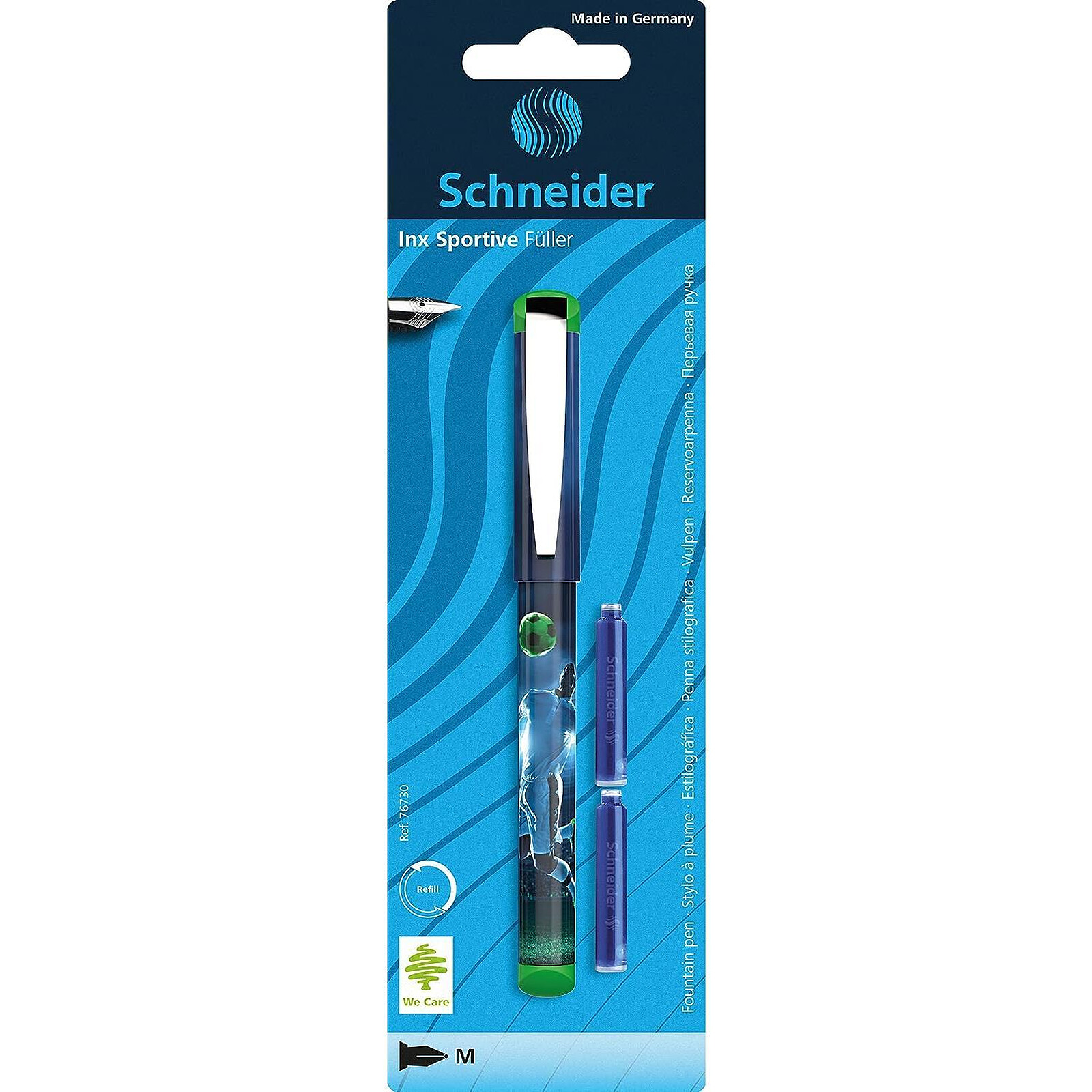 Schneider S-162921 Stylo plume Base Enfant L Gris / vert - Autres  accessoires de bureau - Achat & prix