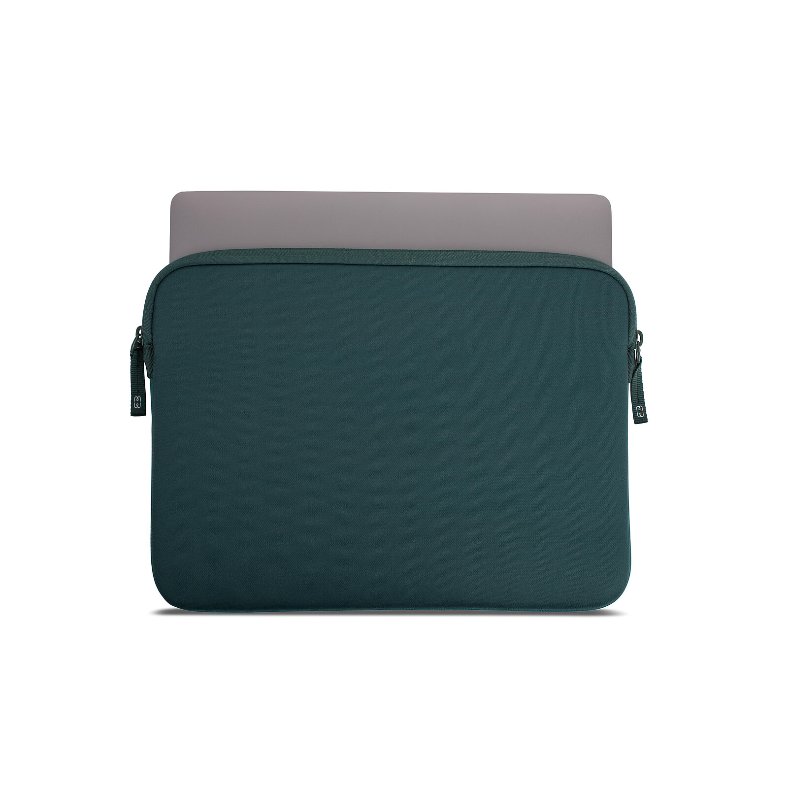 MW Housse compatible Macbook Air 15 Basics ²Life Vert/Blanc - Sac