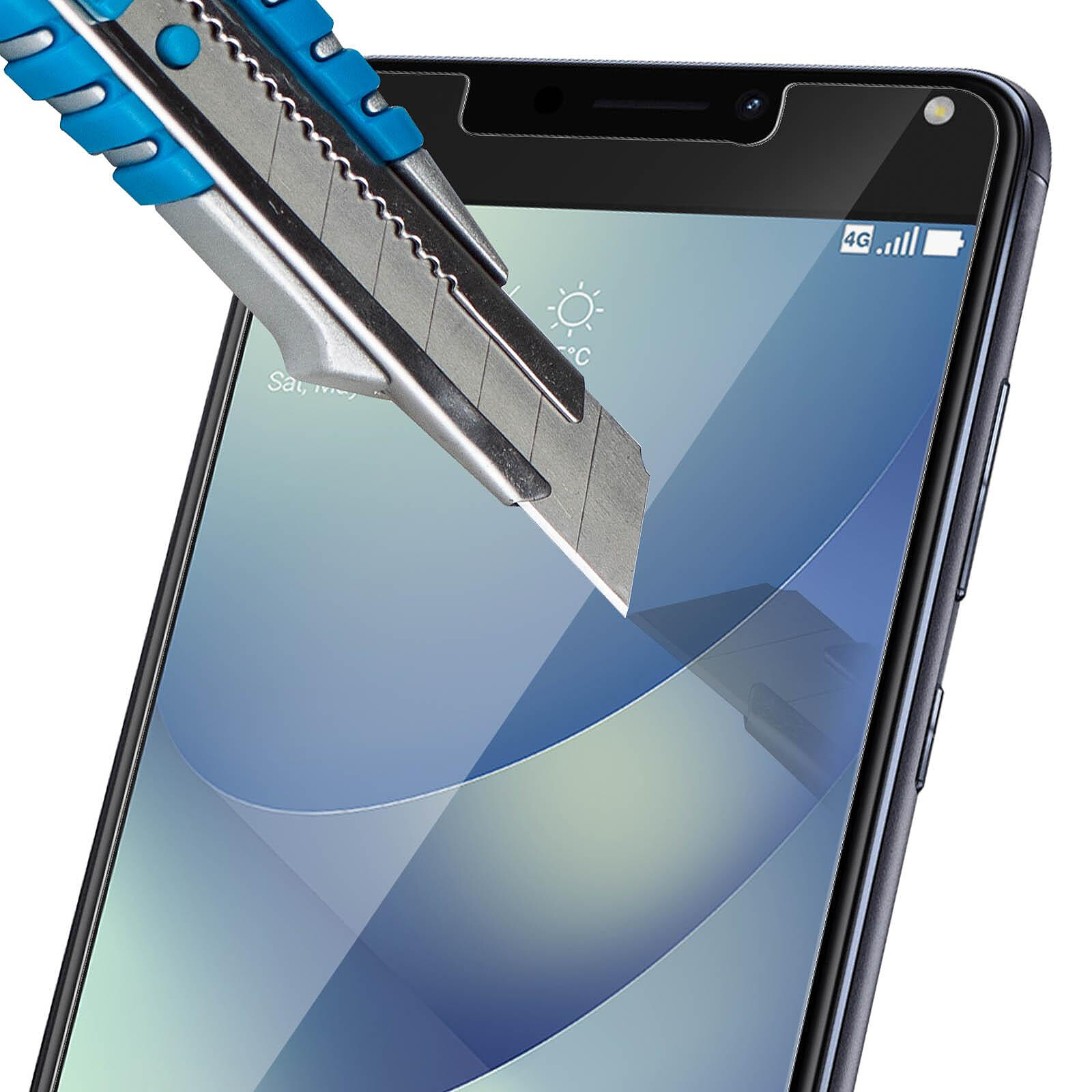 Avizar Verre Trempé pour Samsung Galaxy S22 Plus Résistant Dureté 9H  Anti-explosion Contour Noir - Protection écran - LDLC