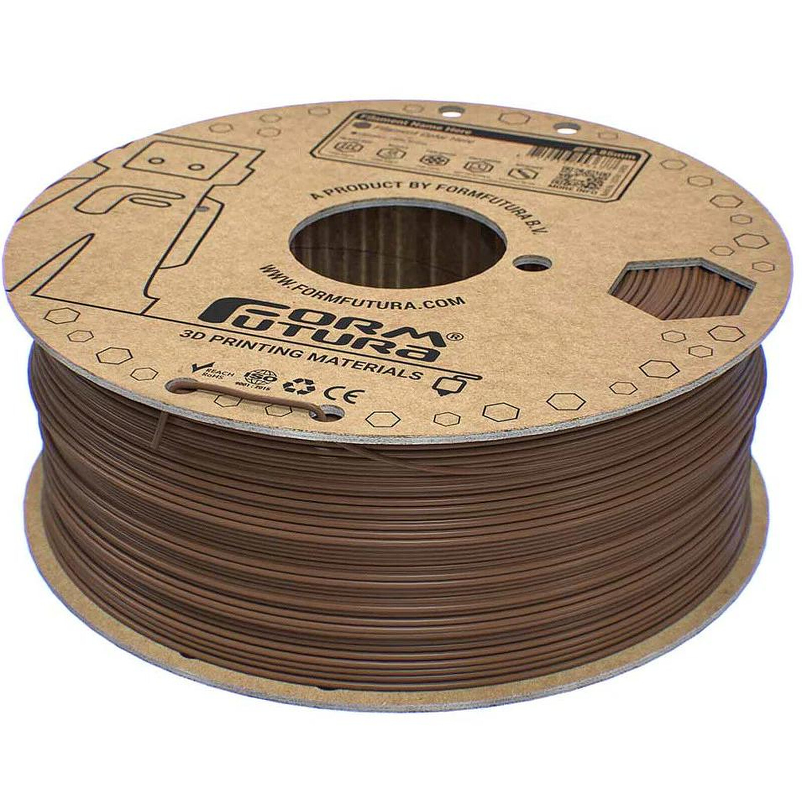 Bobine Fil PLA 1.75mm Marron Chocolat Spectrum - 1 KG