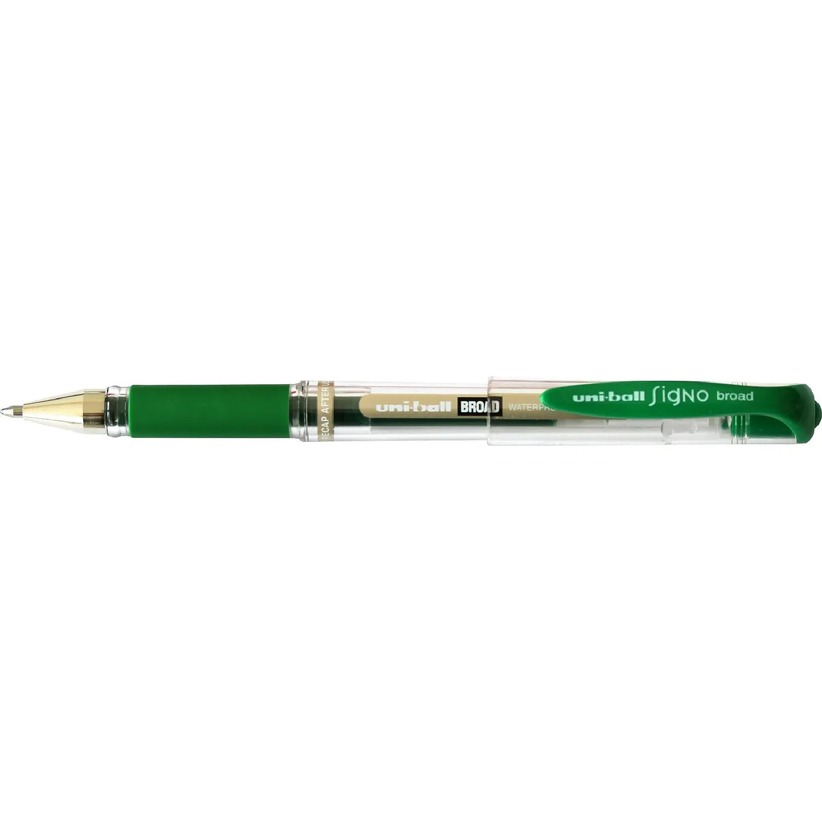 Uni Ball Roller Encre Gel Signo Broad Um C Grip Pointe Large Mm Vert X Stylo Feutre Ldlc