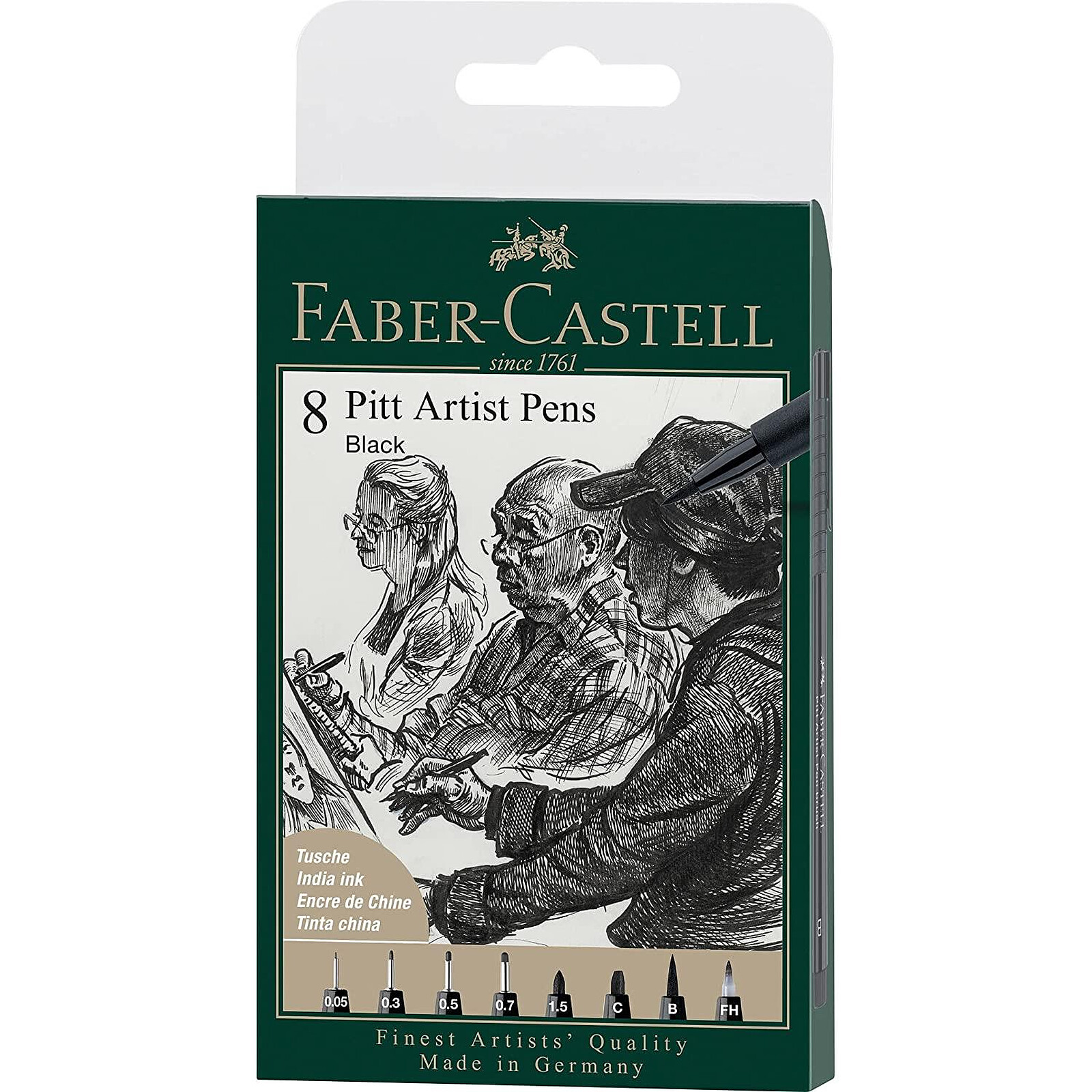 Feutre Pitt Pen Brush à pointe pinceau Faber Castell