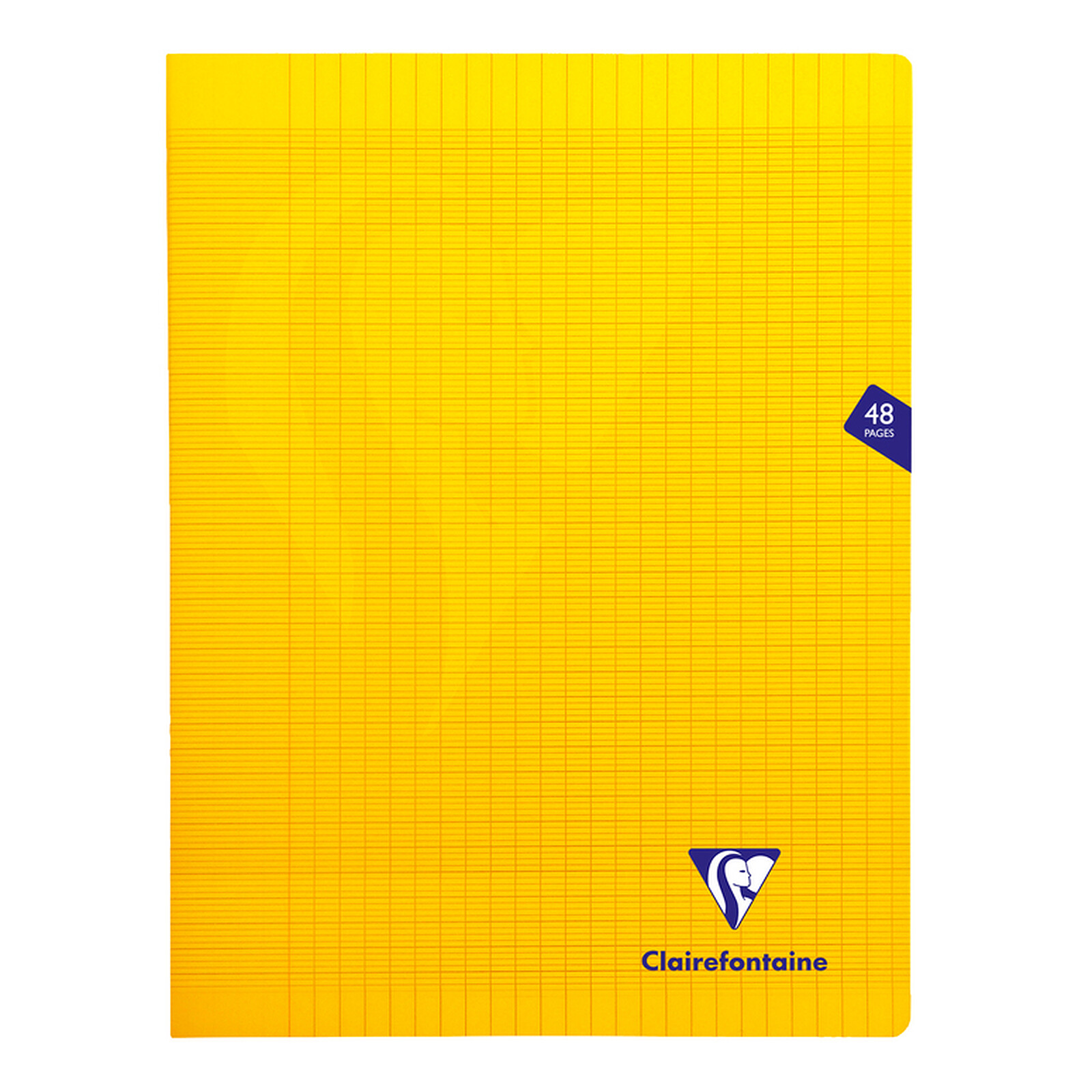 CLAIREFONTAINE Pack 10 Cahiers MIMESYS Piqué Polypro 24 x 32 cm 96 pages  90g Q.5x5 Assortis - Cahier - LDLC