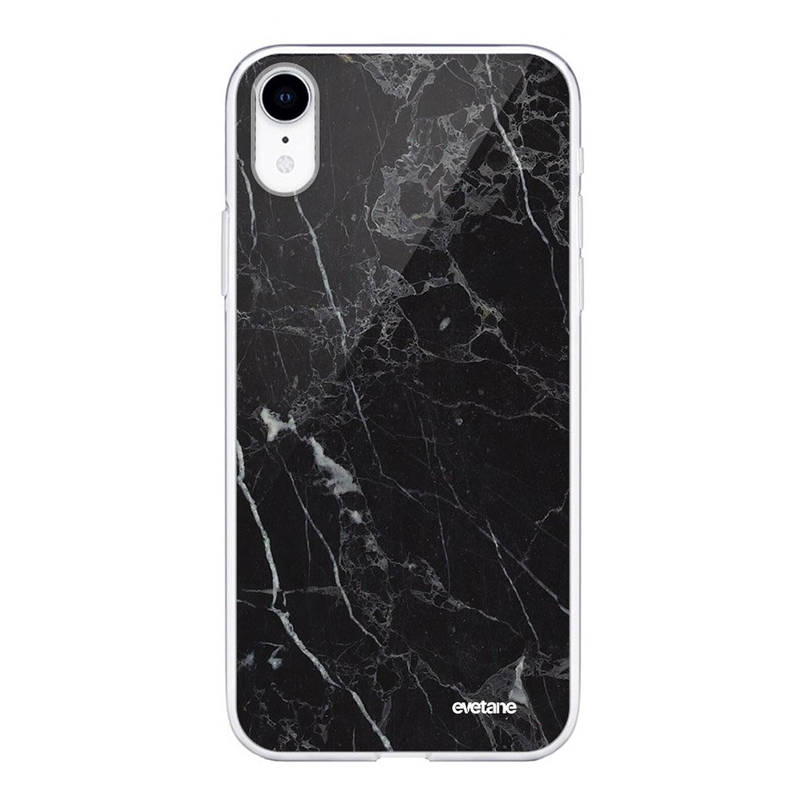 Vitre de protection pour iPhone XR - Marbre noir, Apple iPhone XR, Coque  arrière