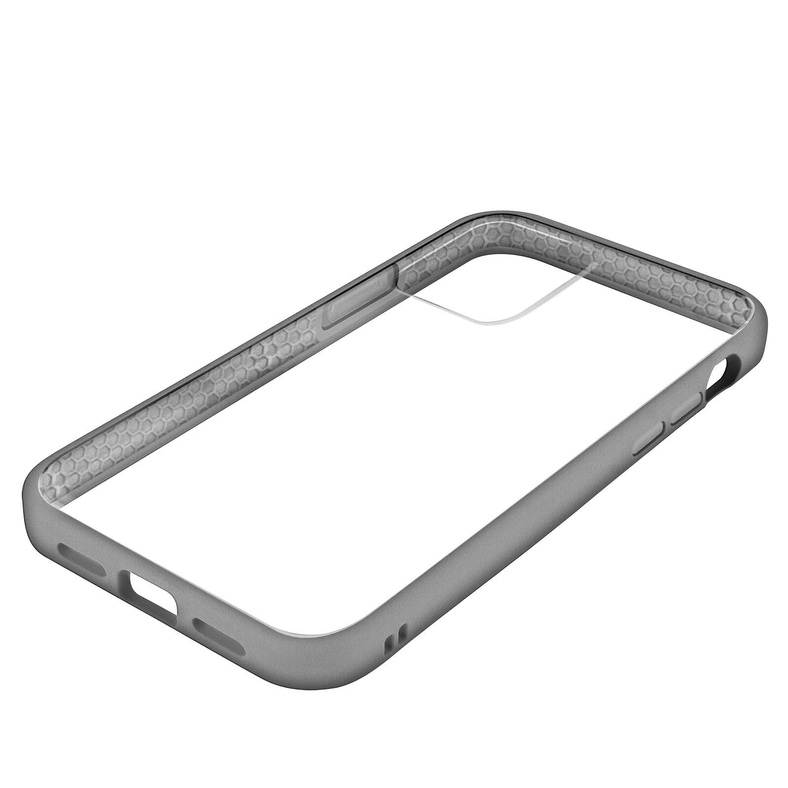 RhinoShield Coque pour iPhone 13 Pro Max Mode Bumper et Renforcé Mod NX  Grise - Coque téléphone - LDLC