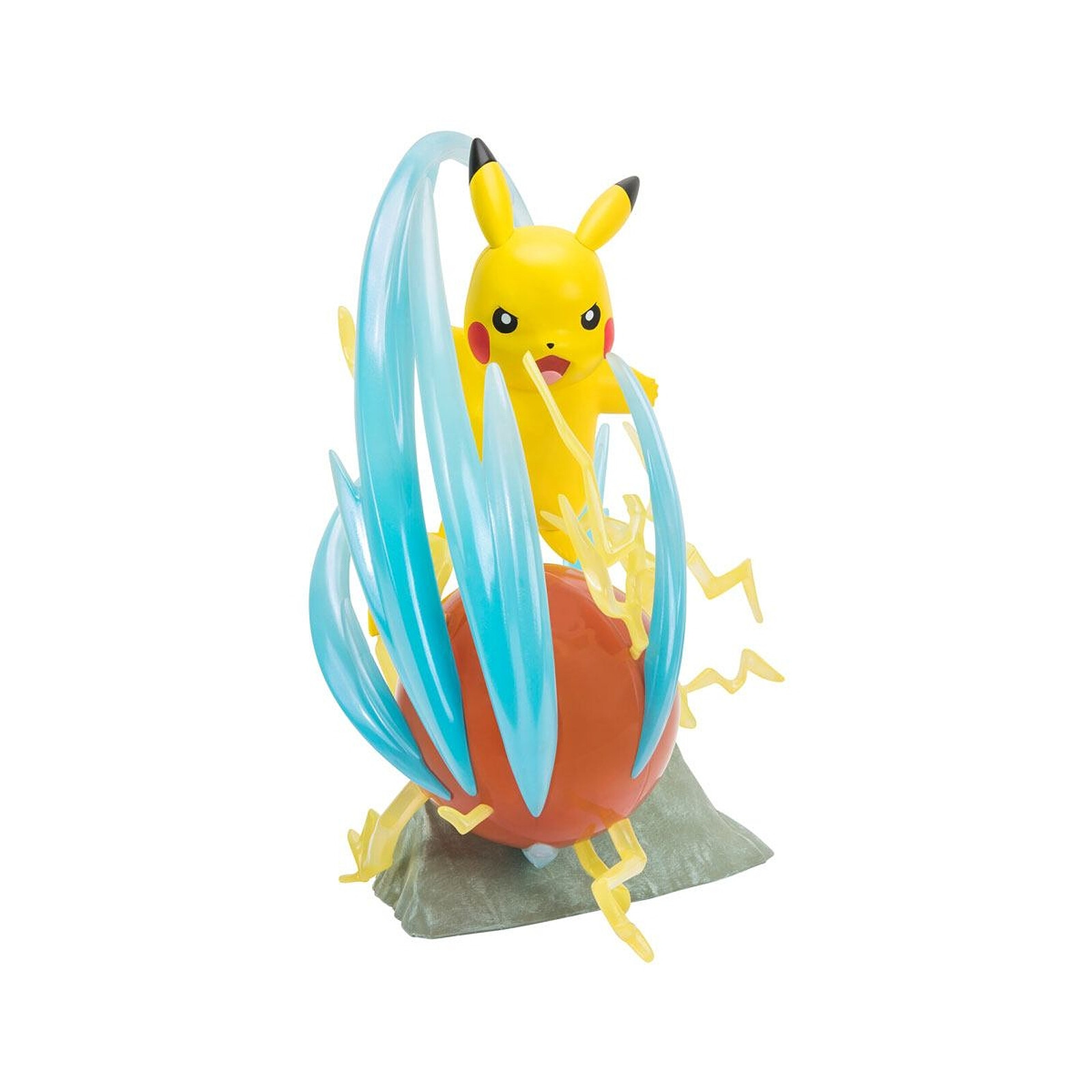 Pokemon Statuette 25e Pokemon Anniversaire Lumineuse Deluxe Pikachu 33 Cm Figurines Boti Sur Ldlc