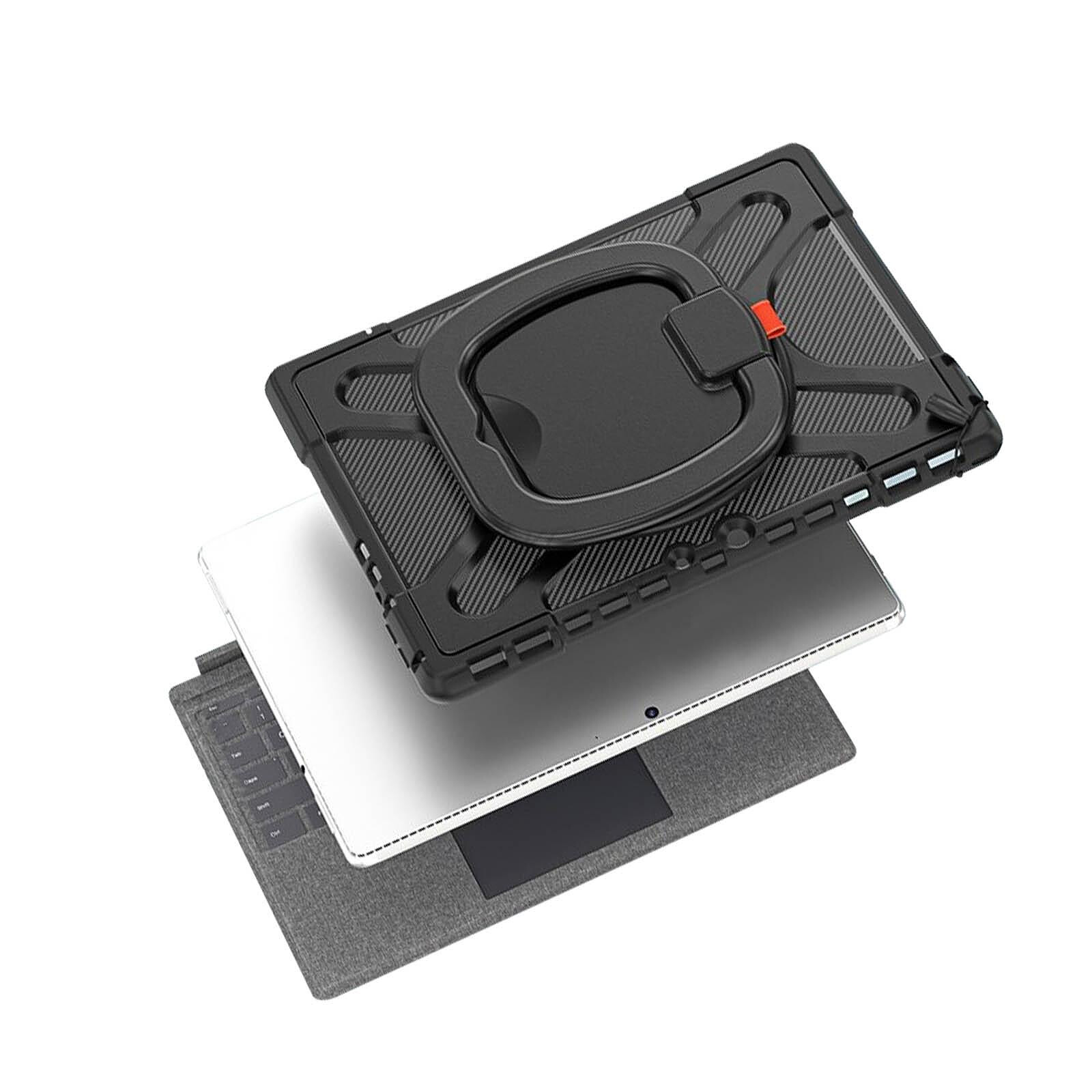 Avizar Housse pour Tablette 10 pouces avec Clavier AZERTY USB-C Fonction  Support Noir - Etui tablette - LDLC