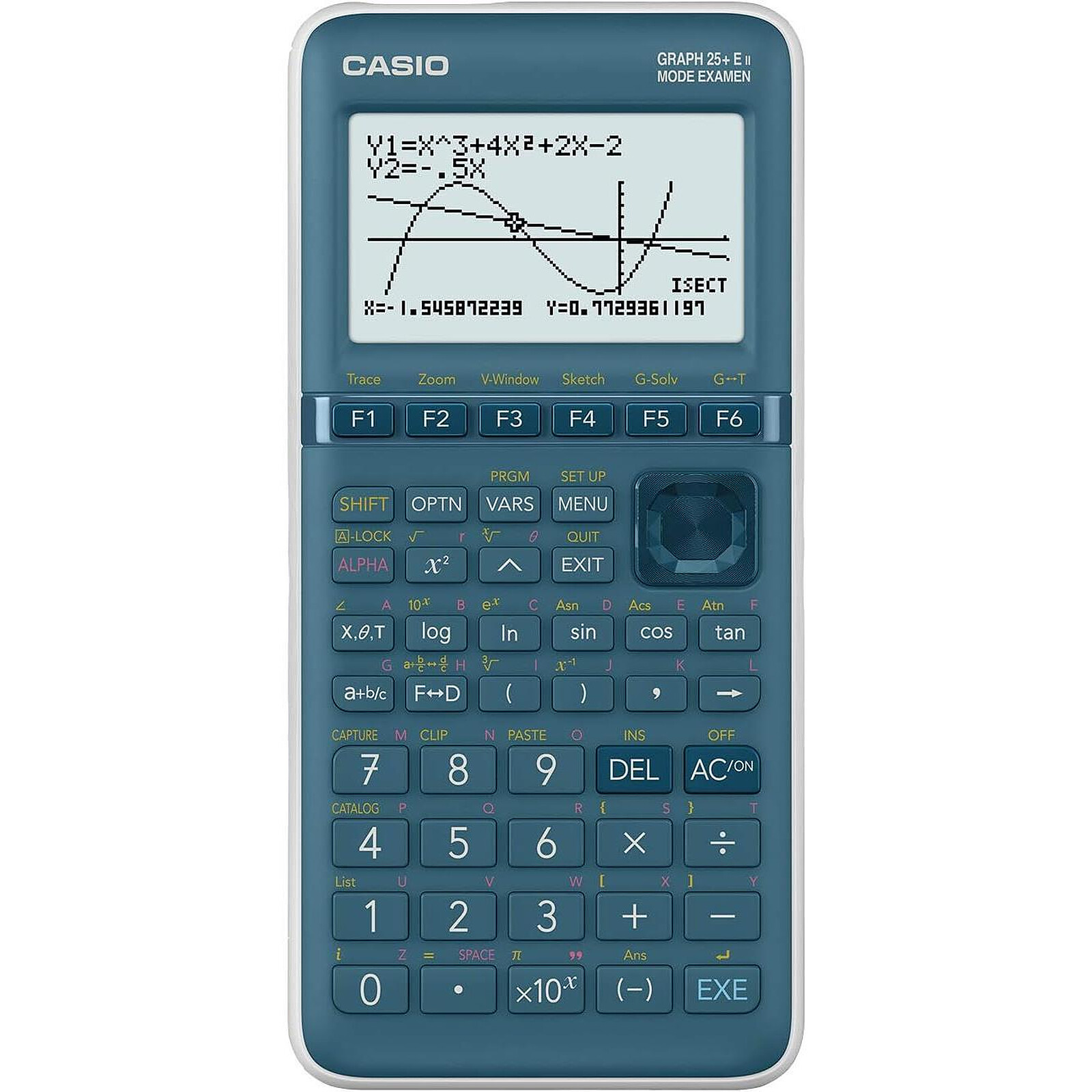 Casio, Calculatrice graphique, Graph 35+E II, Mode examen