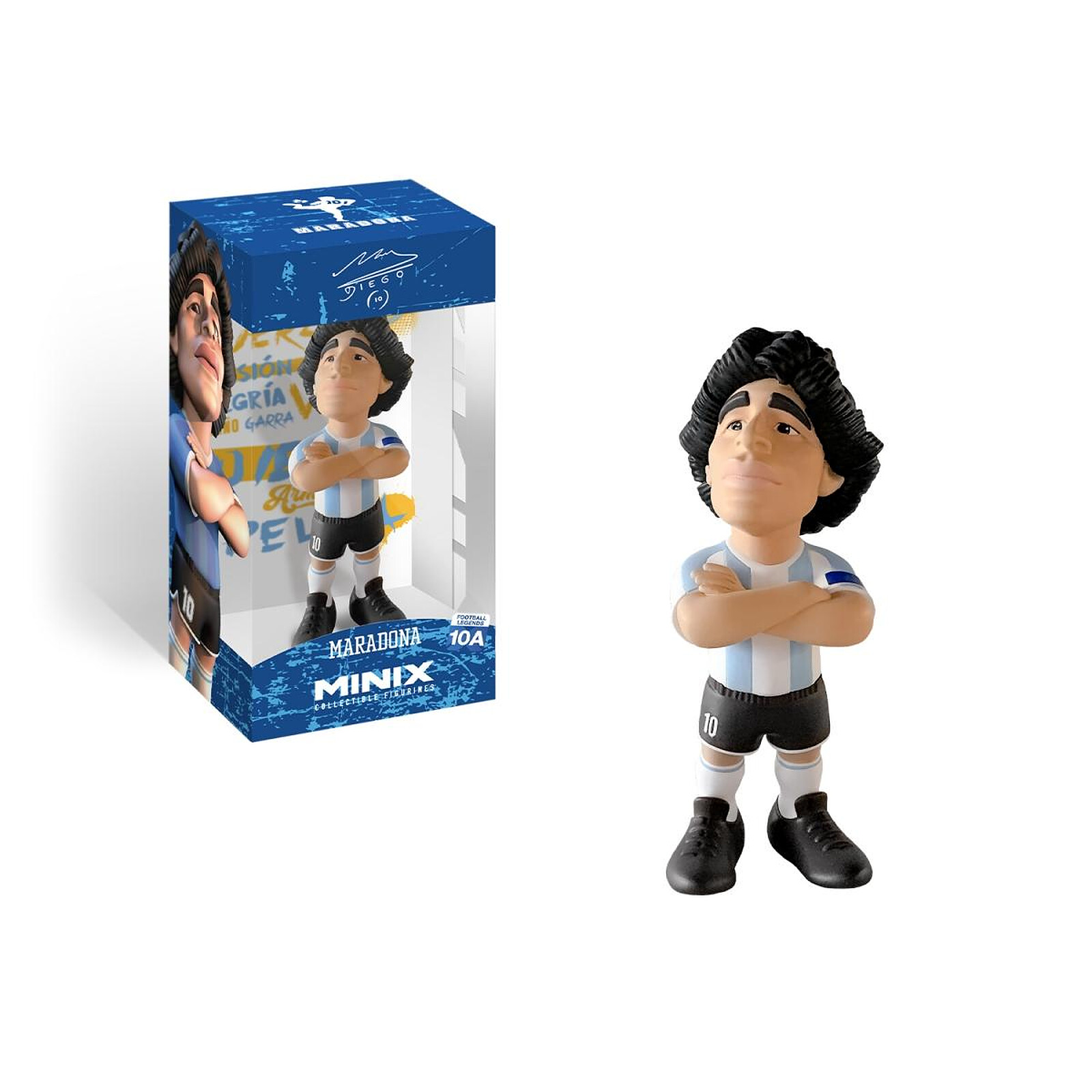 Football - Figurine Minix Football Stars Maradona Argentine 12 cm -  Figurines - LDLC