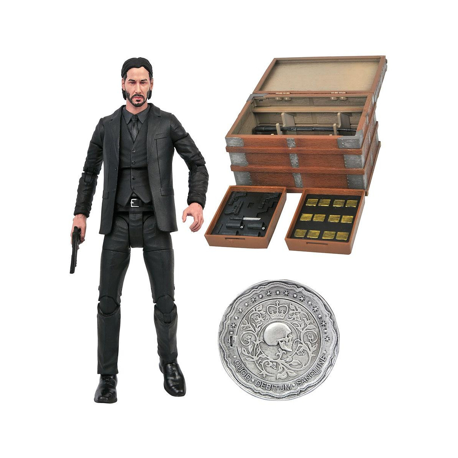 John Wick - Figurine Deluxe Box Set 18 cm - Figurines - LDLC
