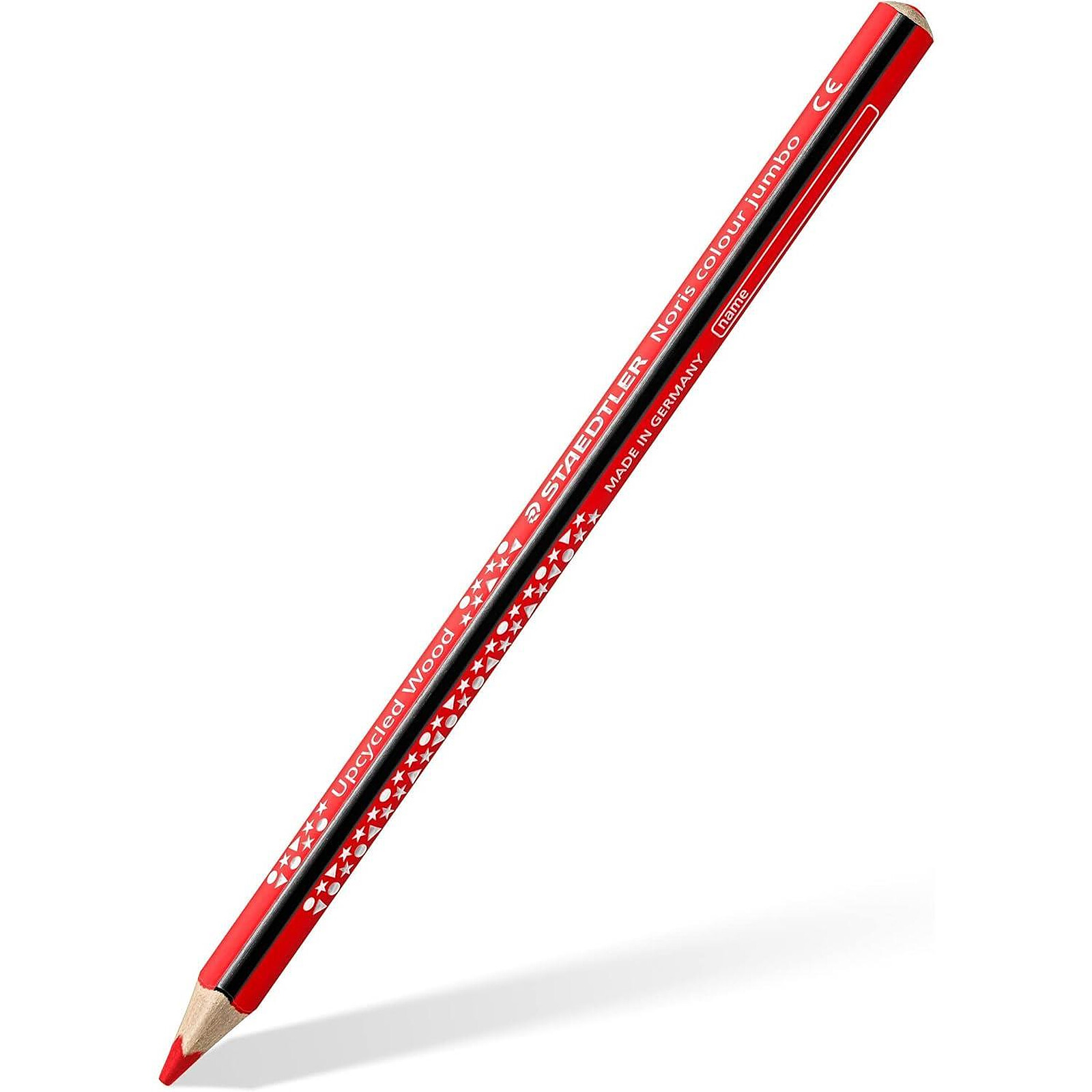 STAEDTLER Crayon Papier Tradition 110 Hexagonal Laqué Noir Rouge HB x 12 -  Crayon & porte-mine - LDLC