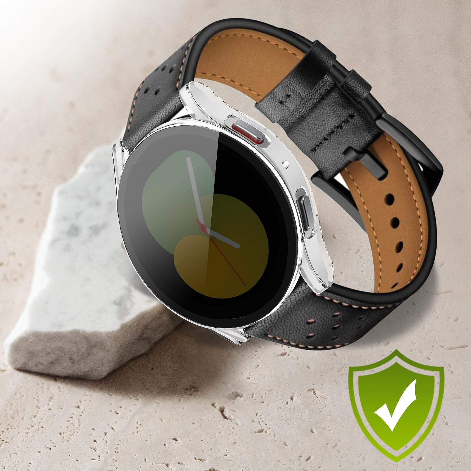 Avizar Protection Souple pour Samsung Galaxy Watch 5, 44mm, Film Écran  Auto-Régénérant - Transparent - Accessoires montre et bracelet - LDLC