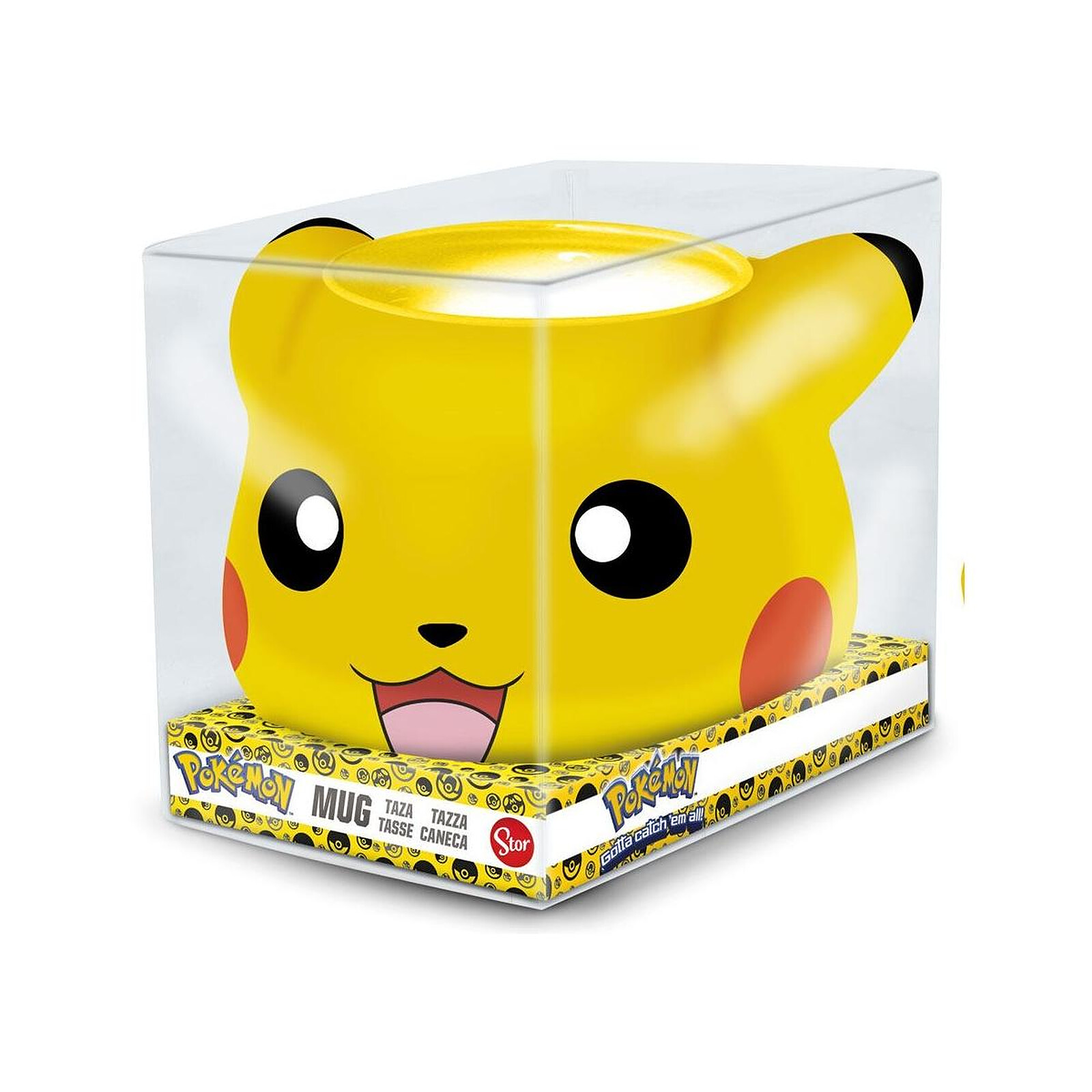 Mug Pokémon 3D Pikachu Abysse : King Jouet, Bagages et papeterie Abysse -  Fêtes, déco & mode enfants