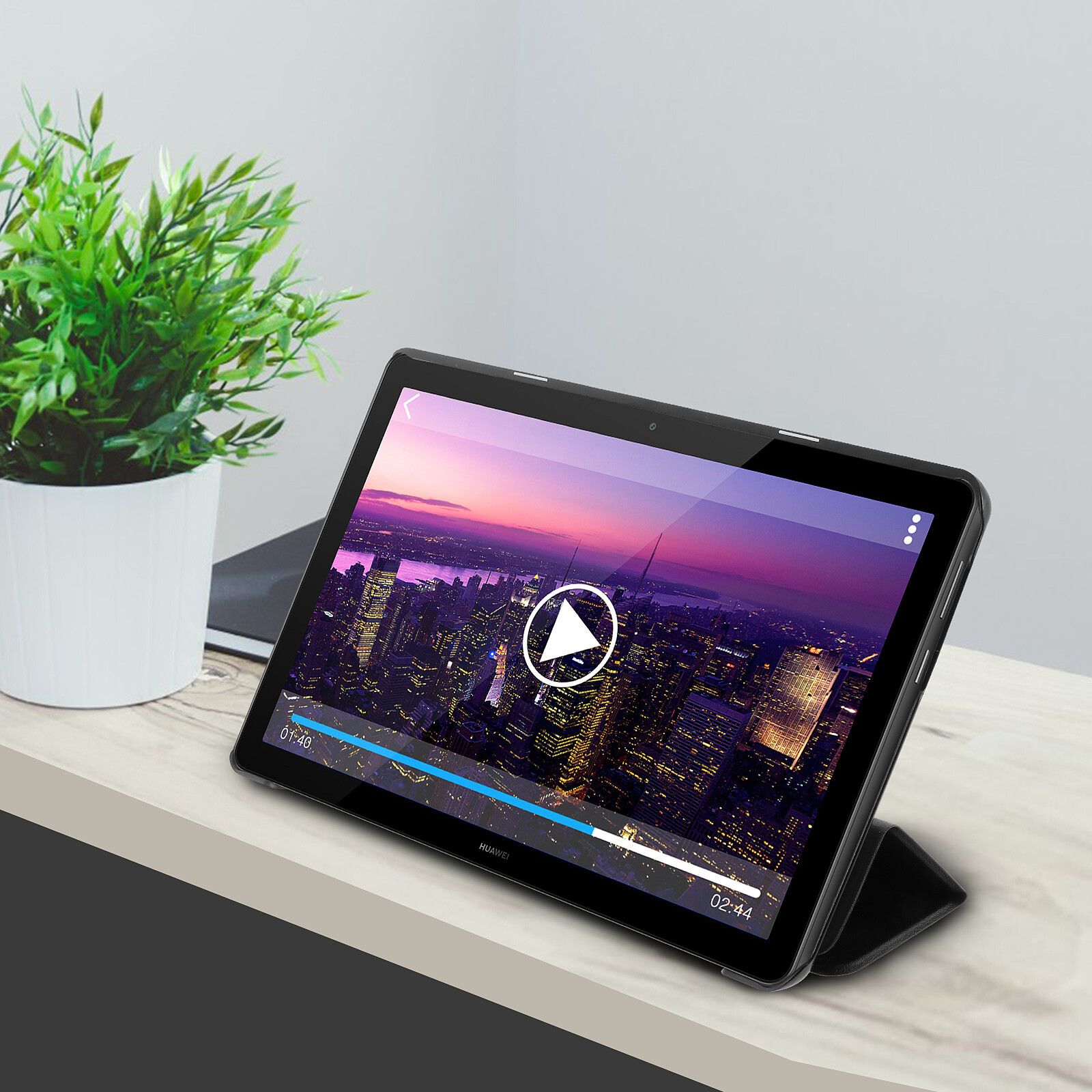 Coque rigide + stylet gratuit pour tablette Huawei MediaPad T5 10