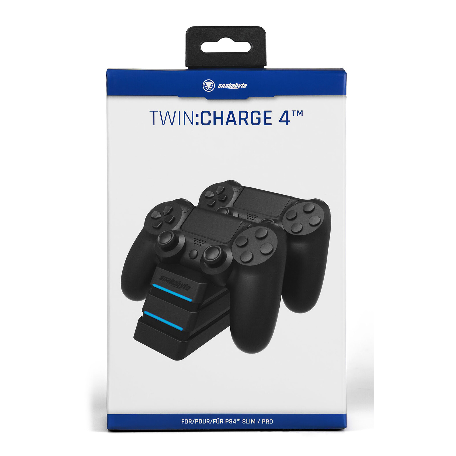 SNAKEBYTE USB Charge:Cable Pro (pour manette PS4) - SB910494 moins