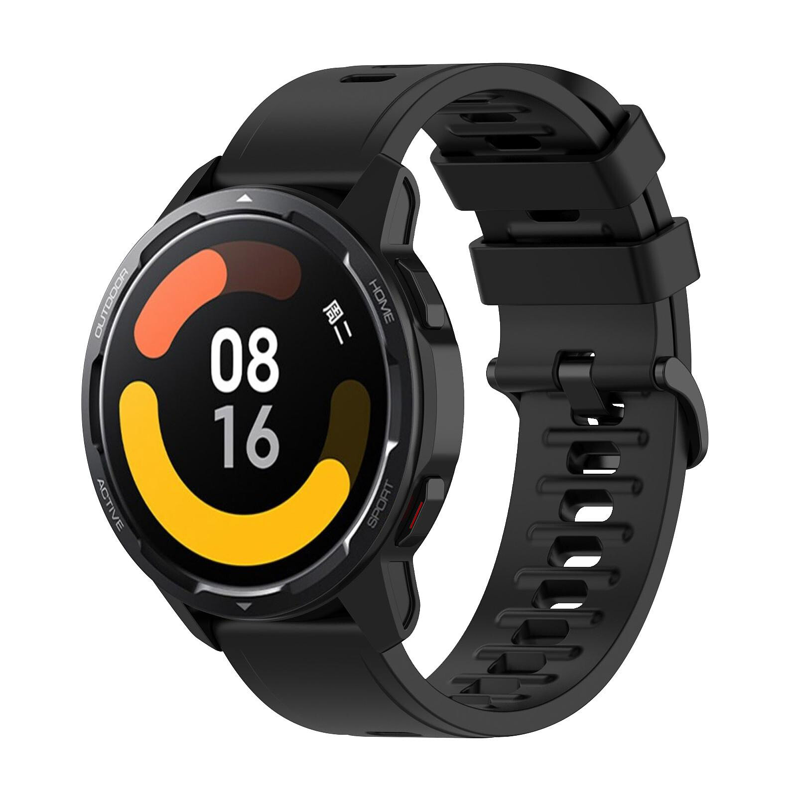 Avizar Bracelet pour Xiaomi Watch S1 Active / Watch Color 2, Silicone  Souple et Ajustable - Noir - Accessoires montre et bracelet - LDLC