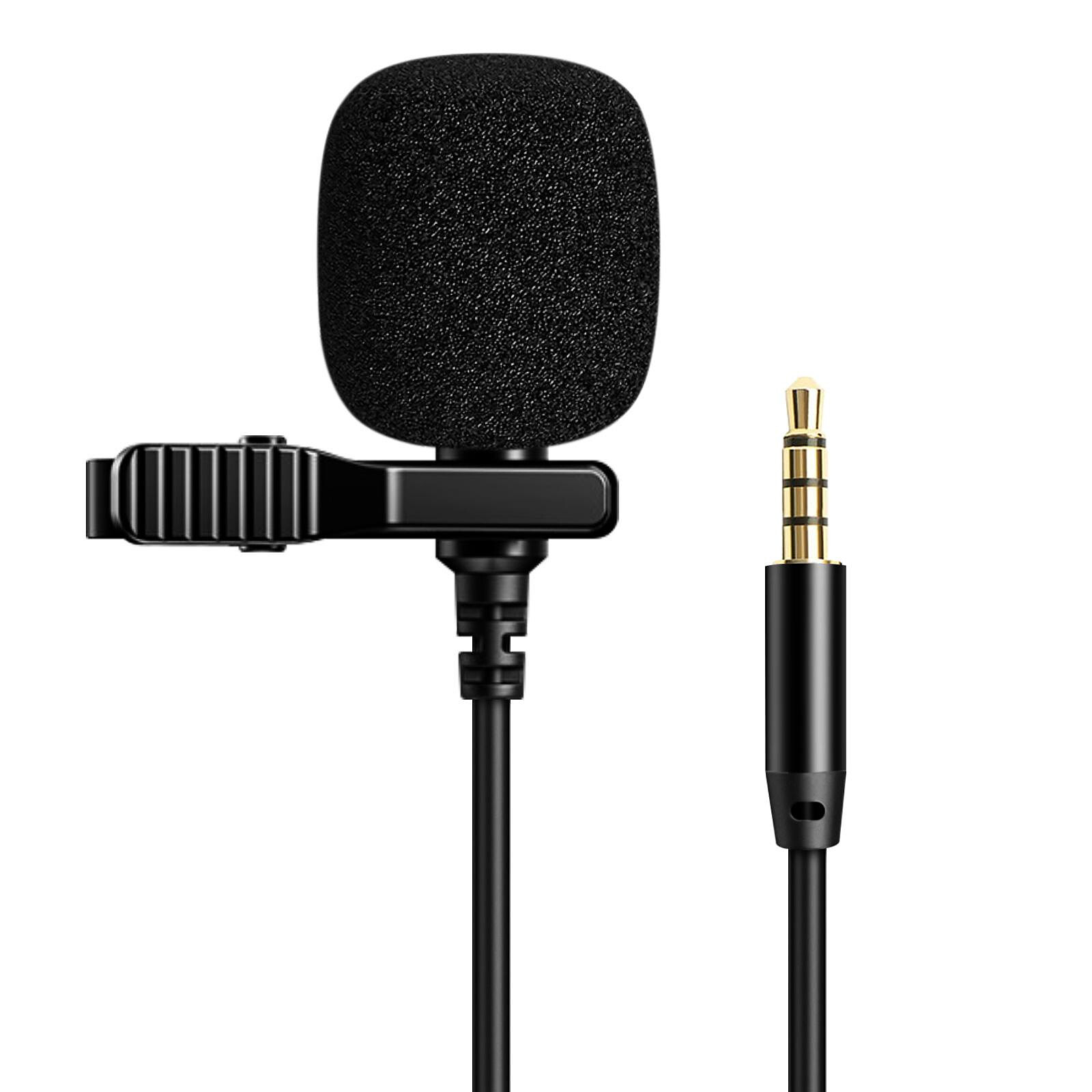Micro Cravate,Micro De 3,5 mm,Micro Autoradio,Voiture Microphone