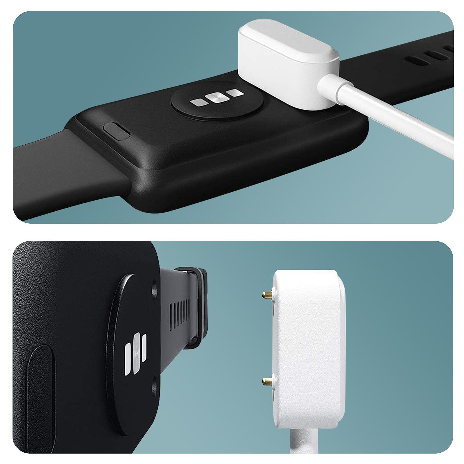 Avizar Chargeur Sans Fil pour Huawei Watch GT 3 Pro / GT 2 Pro / GT Runner  / GT 3 + Câble USB vers USB-C - Blanc - Accessoires montre et bracelet -  LDLC