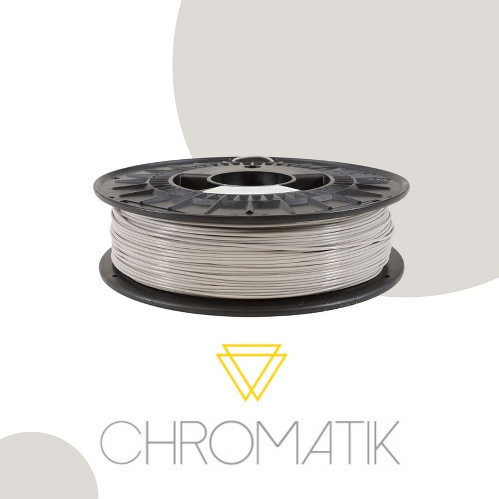 Chromatik - PLA Gris Clair 750g - Filament 1.75mm - Filament 3D - LDLC