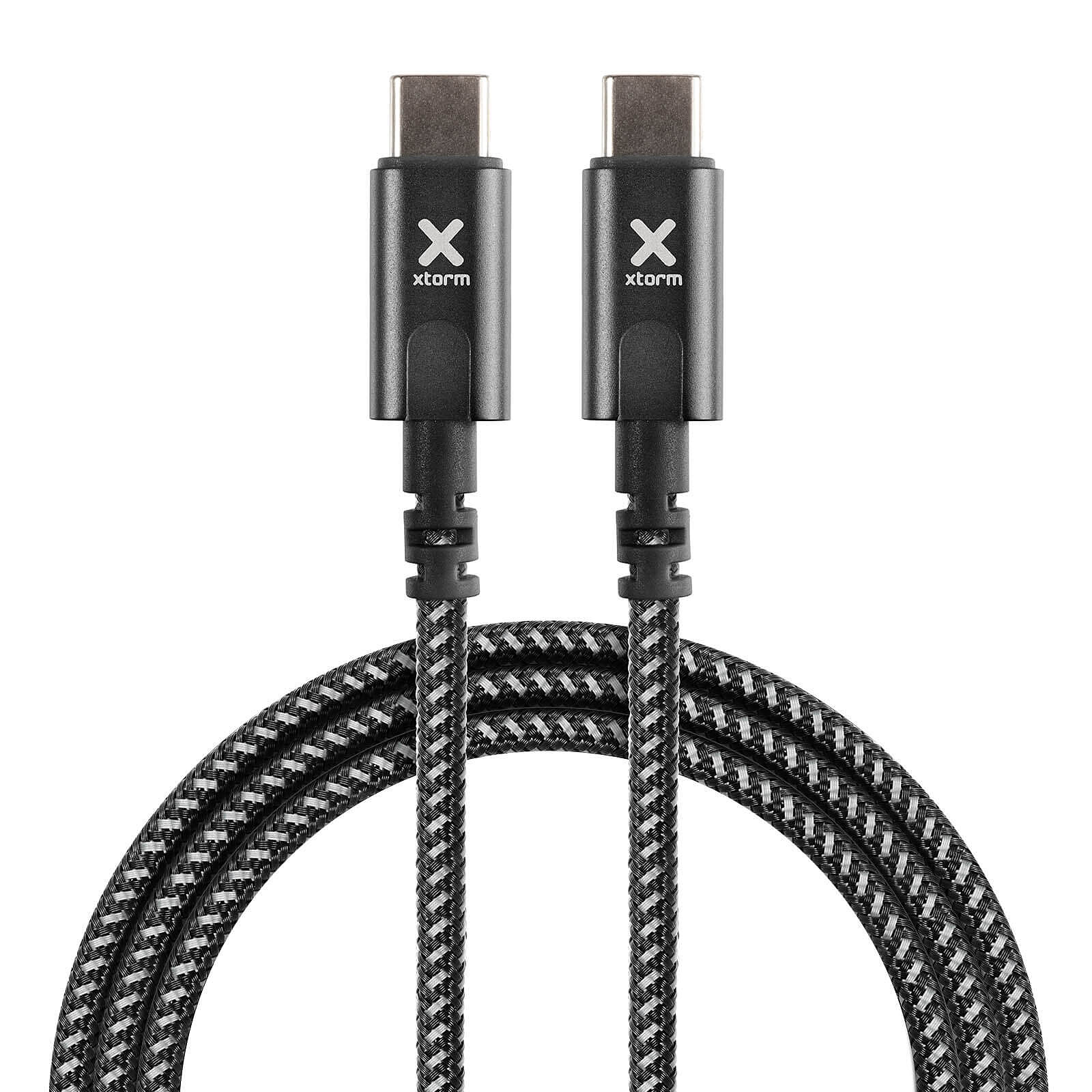 CABLE CHARGE & SYNCHRO POWER DELIVERY USB-C VERS TYPE-C 2M BLANC