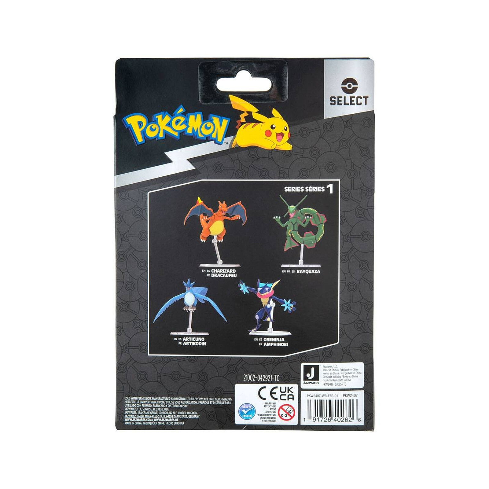 Pokémon - Figurine Charizard Dracaufeu articulée à construire - La