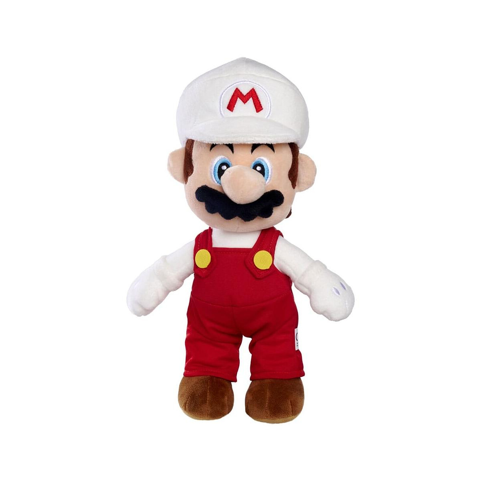 Super Mario - Peluche Fire Mario 30 cm - Peluches - LDLC