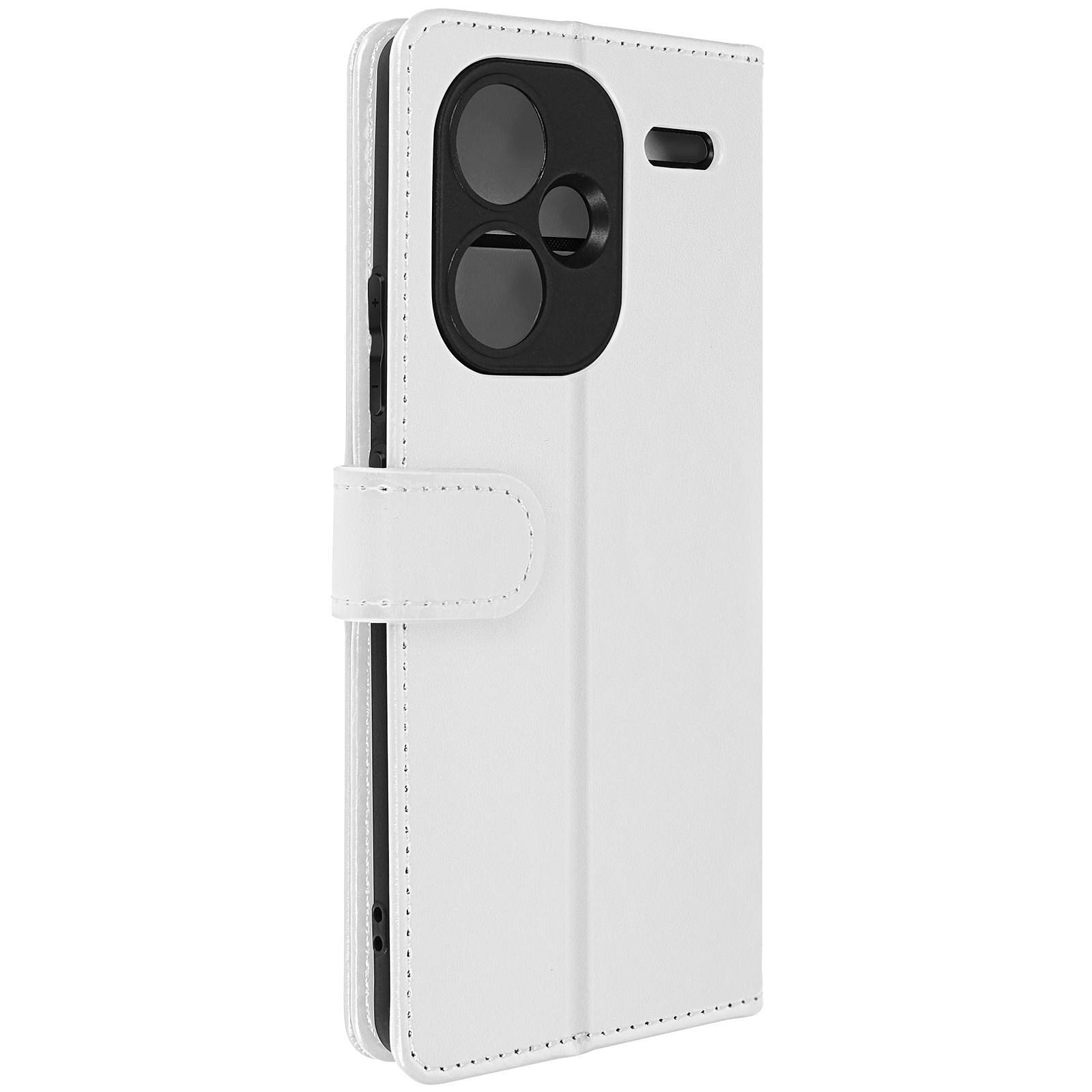Avizar Étui pour Xiaomi Redmi Note 12 Pro 5G Ultra-fin Double Languette  Magnétique bleu nuit - Coque téléphone - LDLC