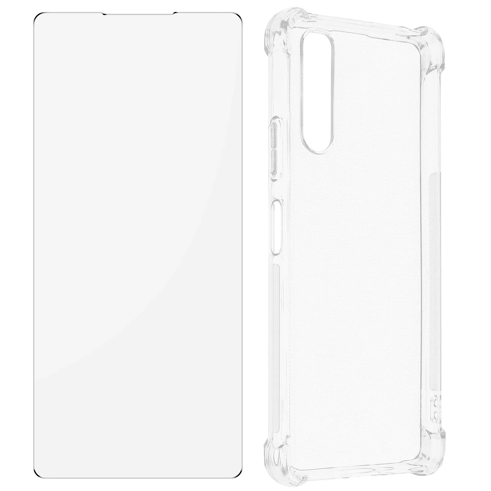 Avizar Pack Protection Pour Sony Xperia Iv Coque Renforc E Verre