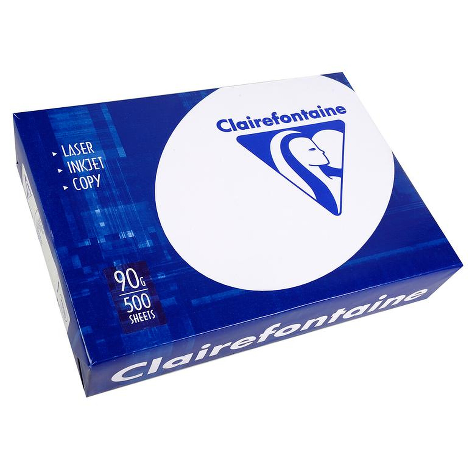 CLAIRALFA Ramette 500 Feuilles Papier 90g A4 210x297 mm Certifié PEFC Blanc  - Ramette de papier - LDLC