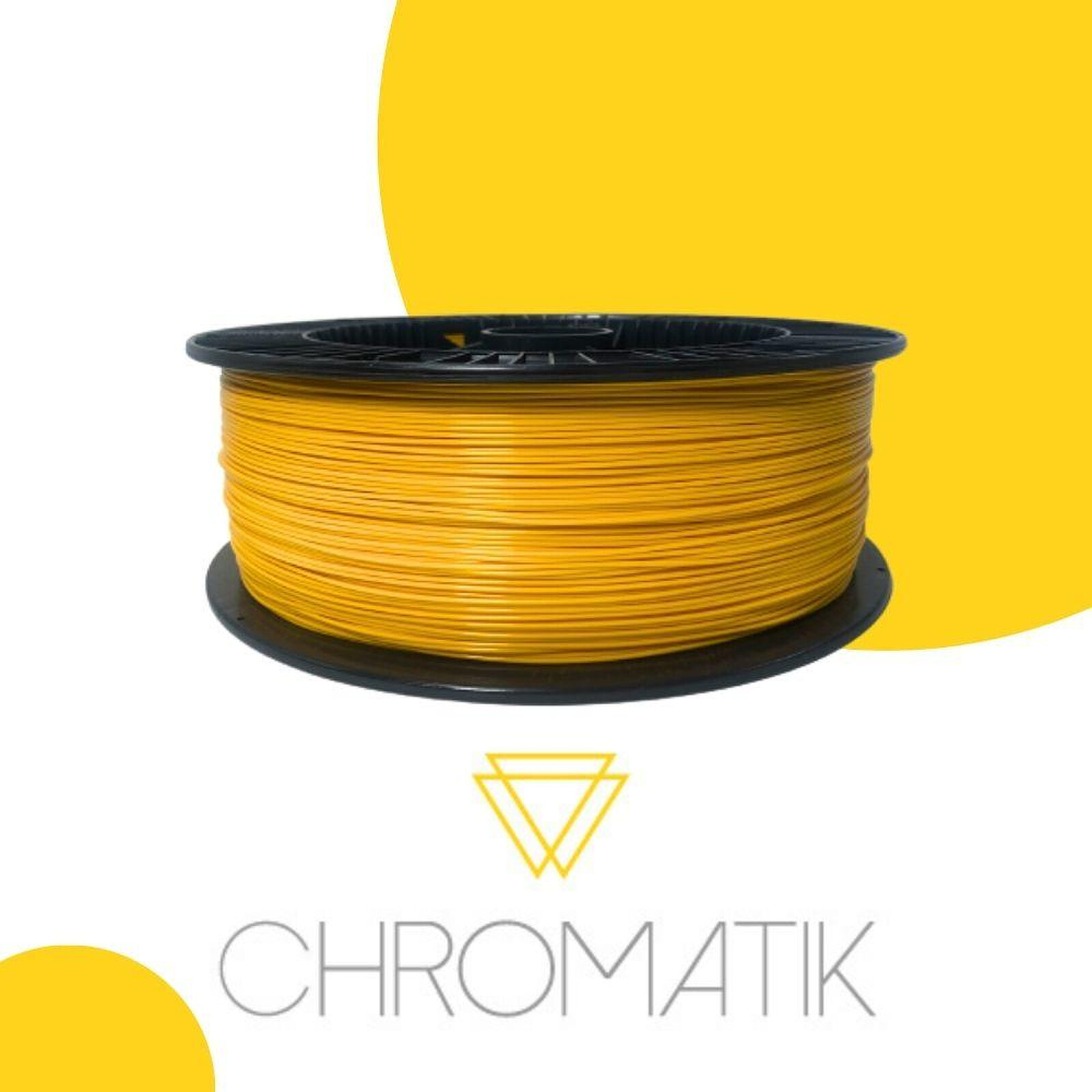 Chromatik - PLA Jaune Soleil 2200g - Filament 1.75mm - Filament 3D